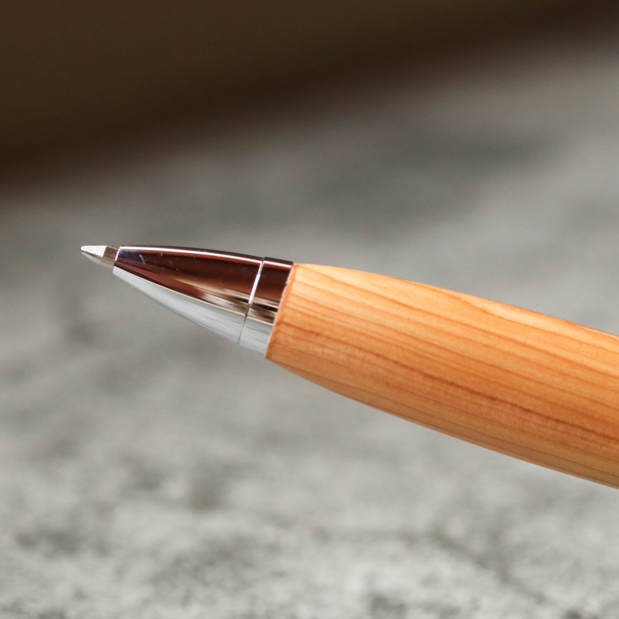 木軸ペン | 国産木 一位 イチイ | 芯0.5mm | 木軸
