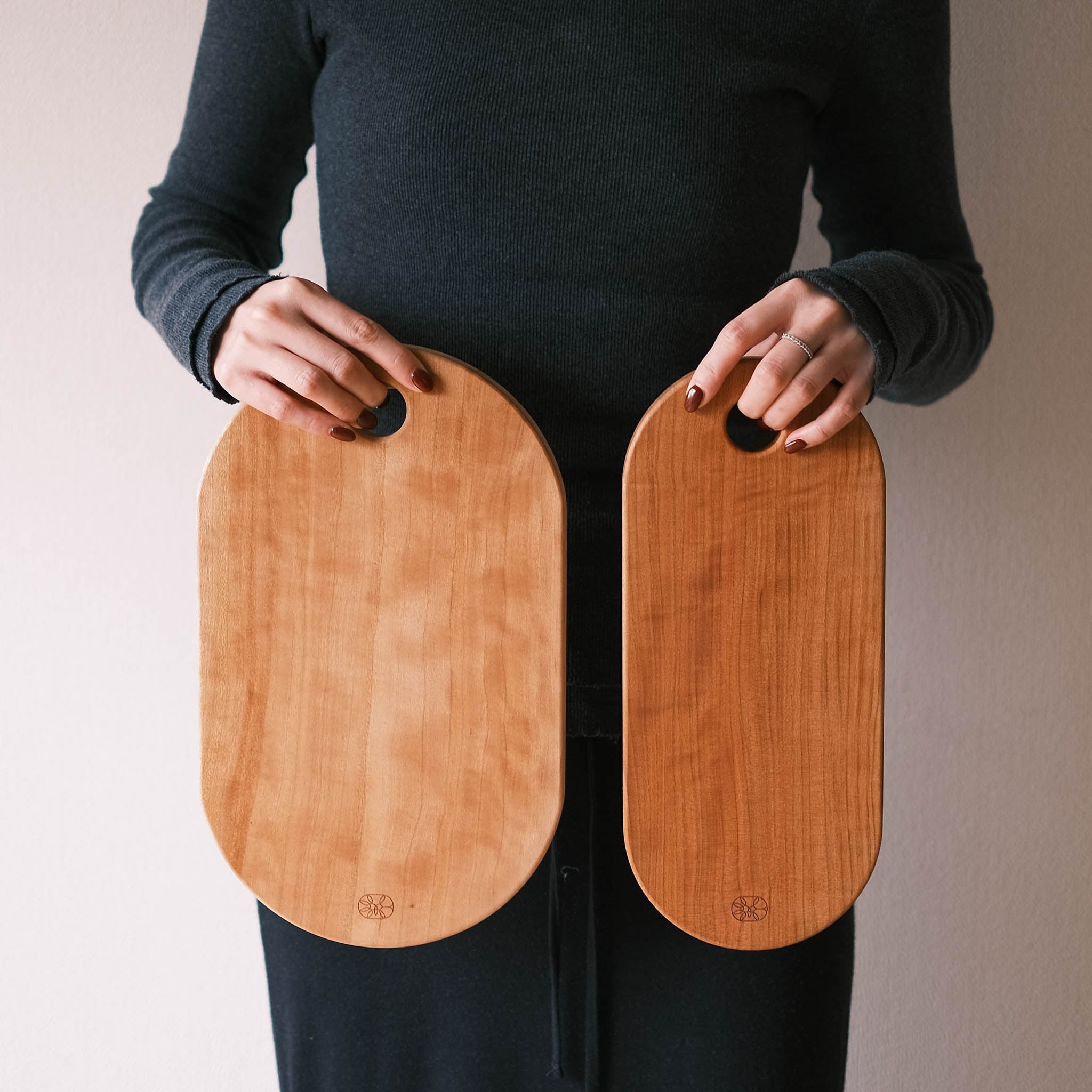 カッティングボード | 国産木 山桜 | 330×200×20ｍｍ | KINARI