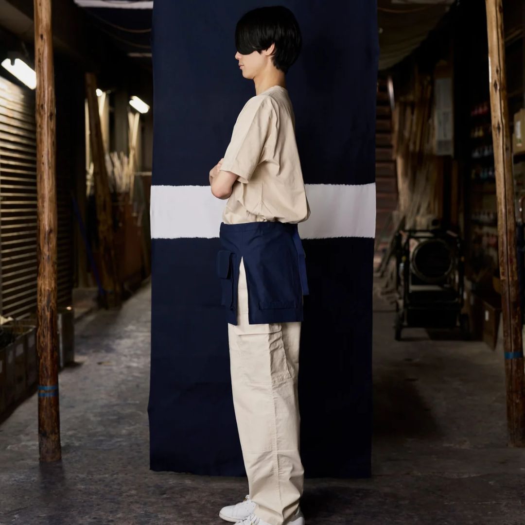 エプロン | HANNOREN. | 藍 AI | kiten.KYOTO