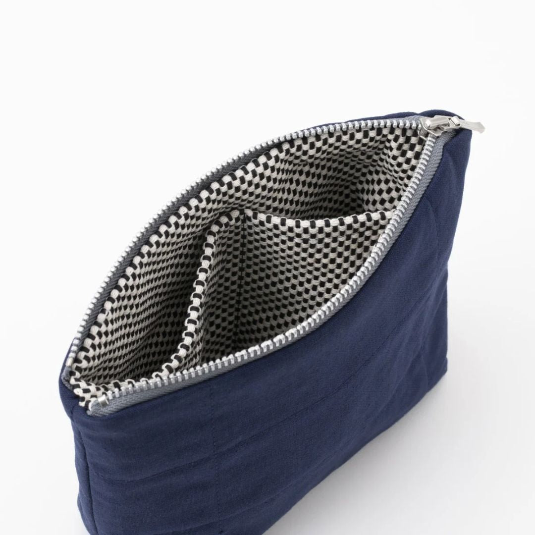 ガジェットポーチ | HANTEN. Pouch | 藍 AI | kiten.KYOTO