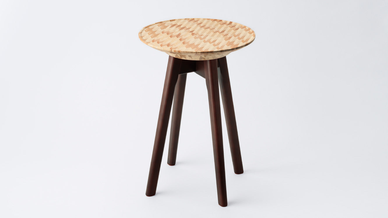 木工製品 インテリア | STOOL＆TRAY TABLE | 矢絣 | ミマツ工芸