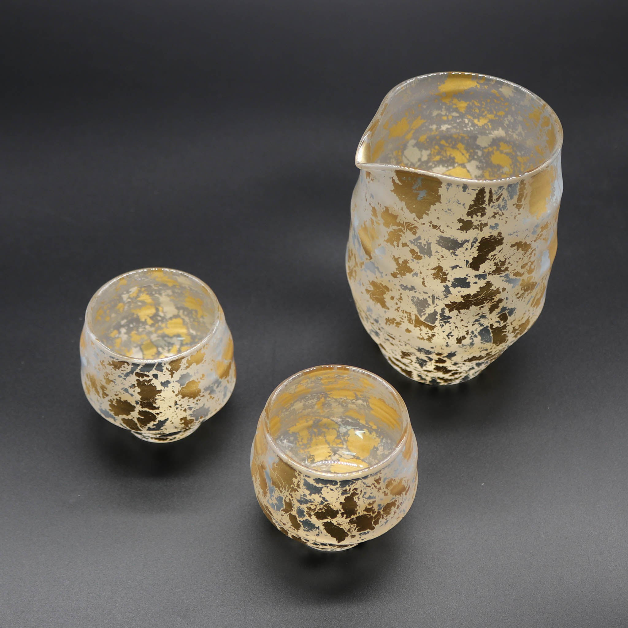 山中塗  酒器 | 喜箔グラス | 酒器セット | ウチキ