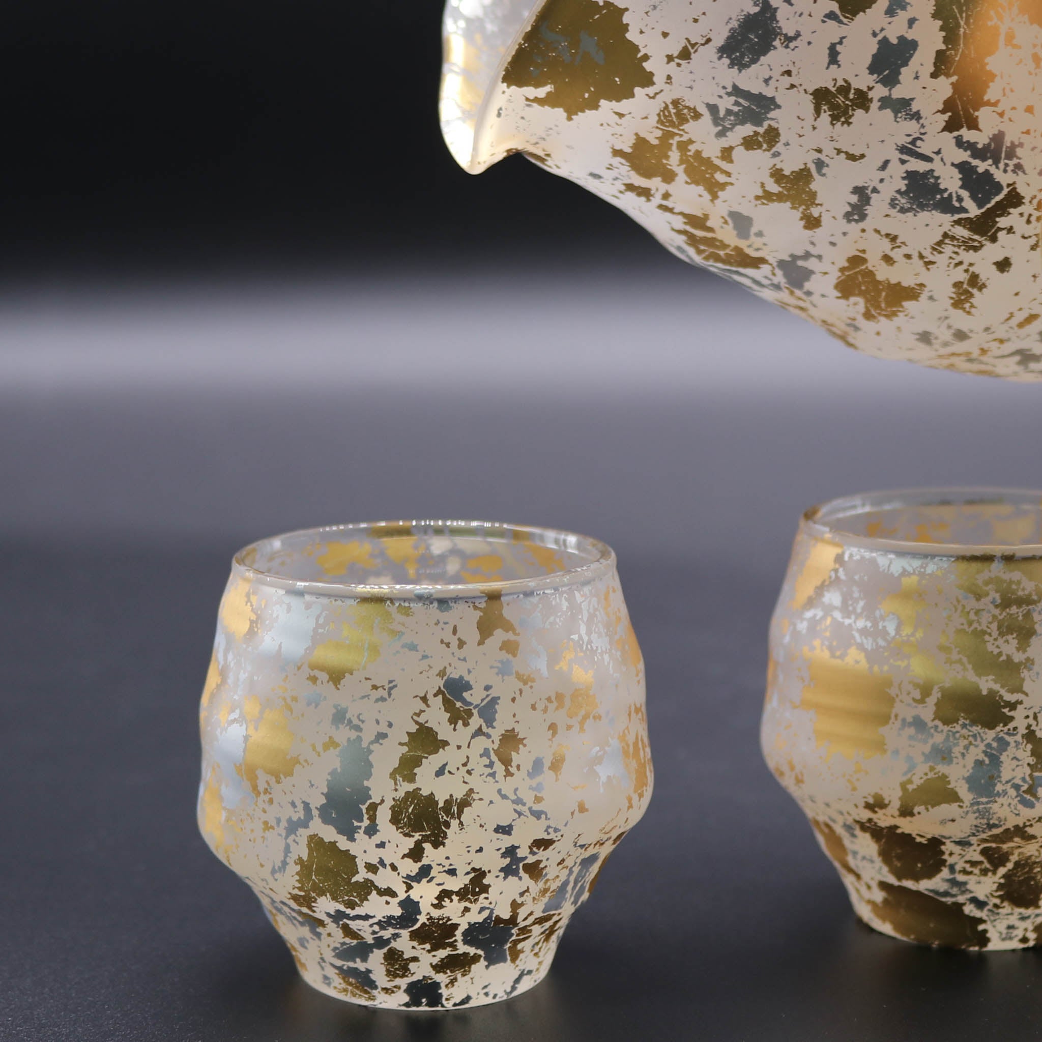 山中塗 酒器 | 喜箔グラス | 酒器セット | ウチキ