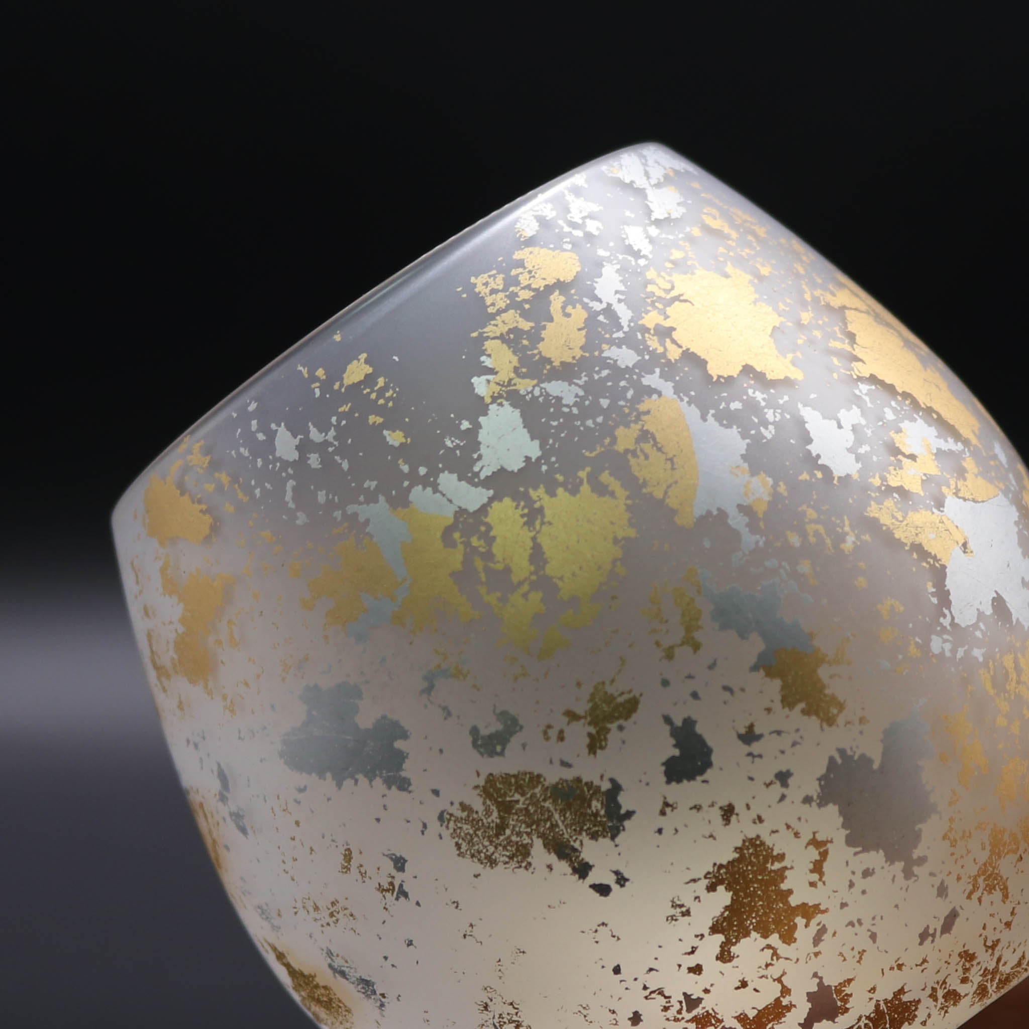 山中塗  酒器 | 喜箔グラス | 丸ロック | ウチキ