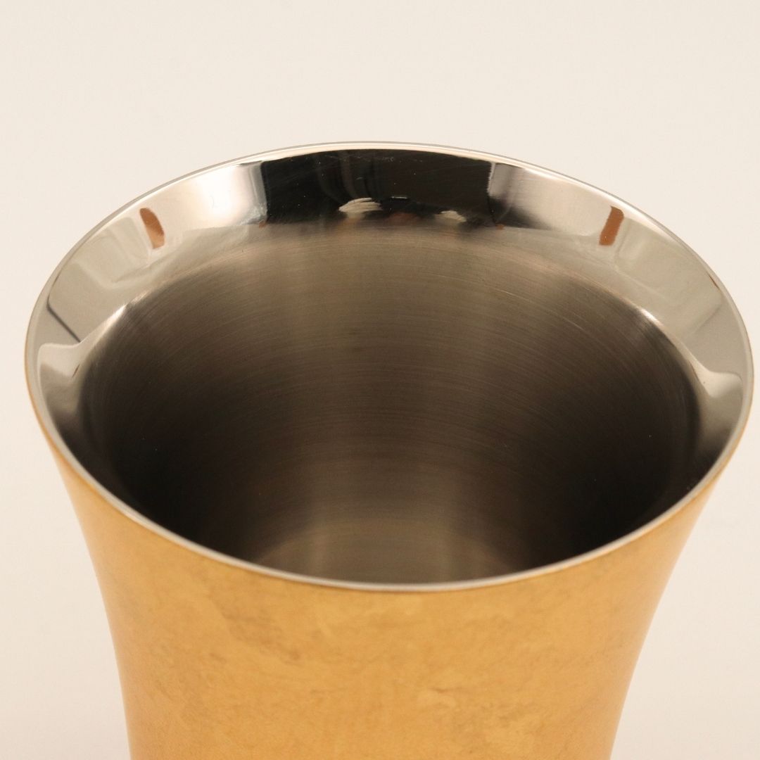 山中塗 カップ | 漆磨 | 箔衣 2重バーボンカップ | ウチキ