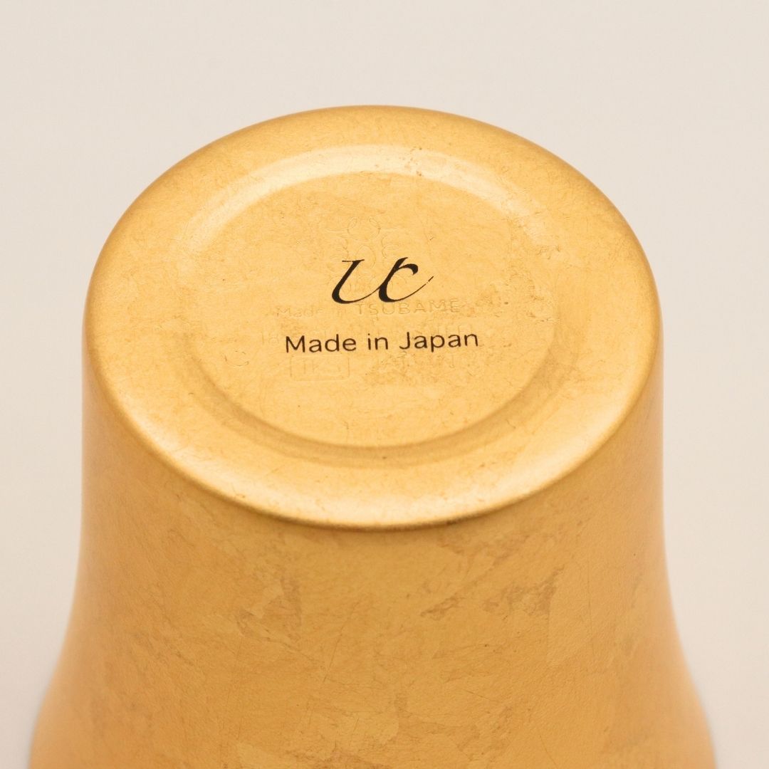 山中塗 カップ | 漆磨 | 箔衣 2重バーボンカップ | ウチキ