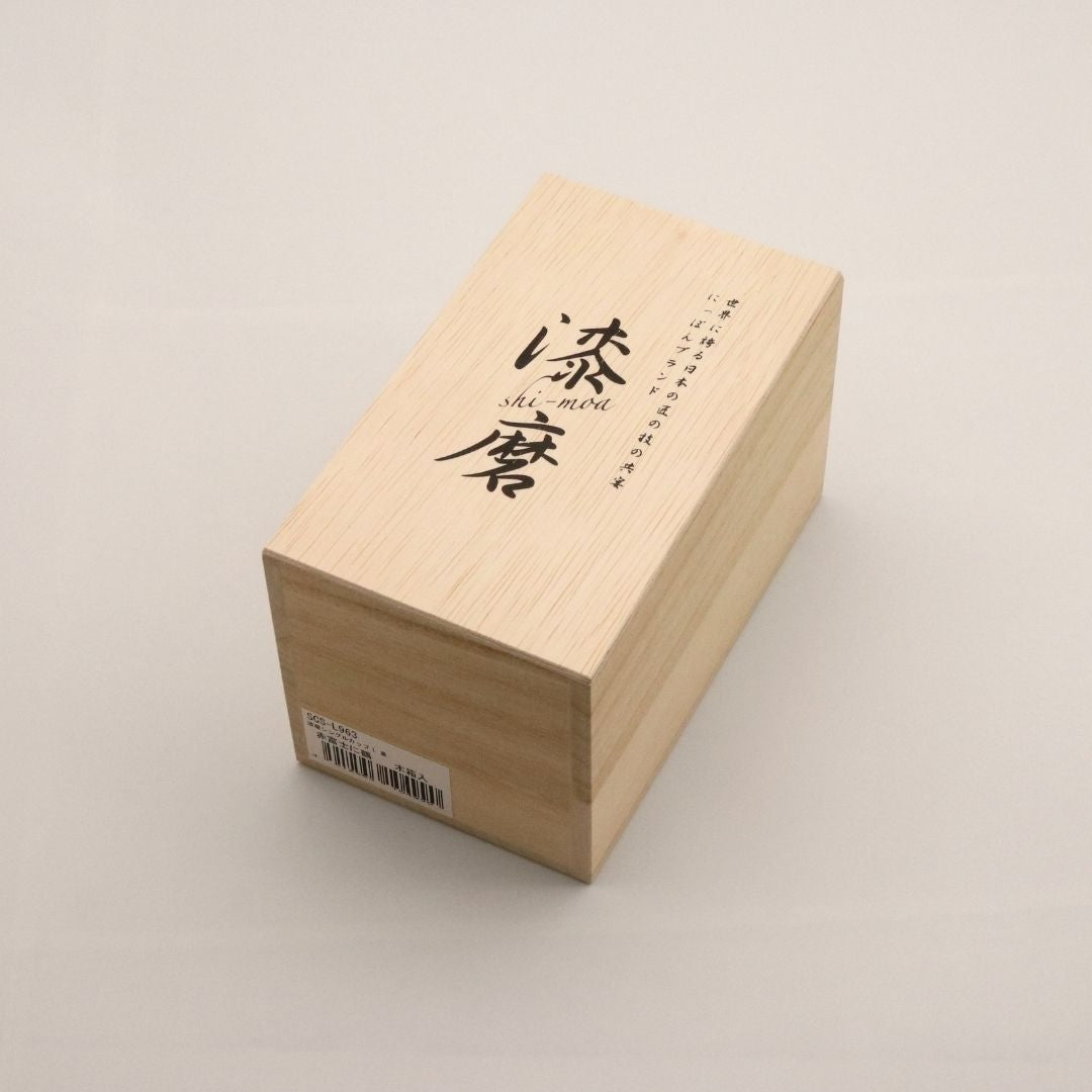 山中塗 カップ | 漆磨 | 赤富士に鶴 シングルカップL | ウチキ