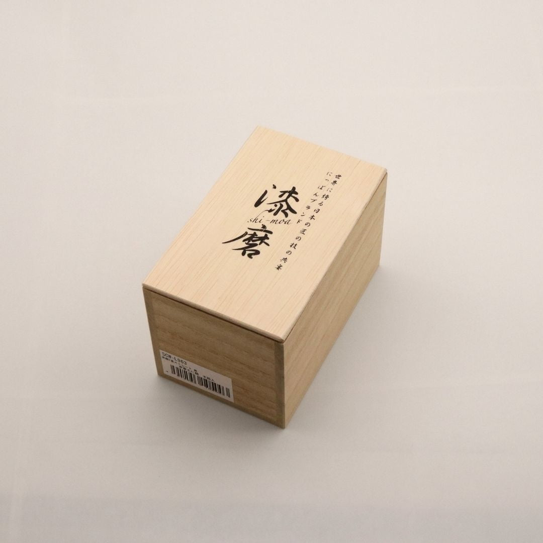 山中塗 カップ | 漆磨 | 赤富士に鶴 2重ストレートカップ | ウチキ