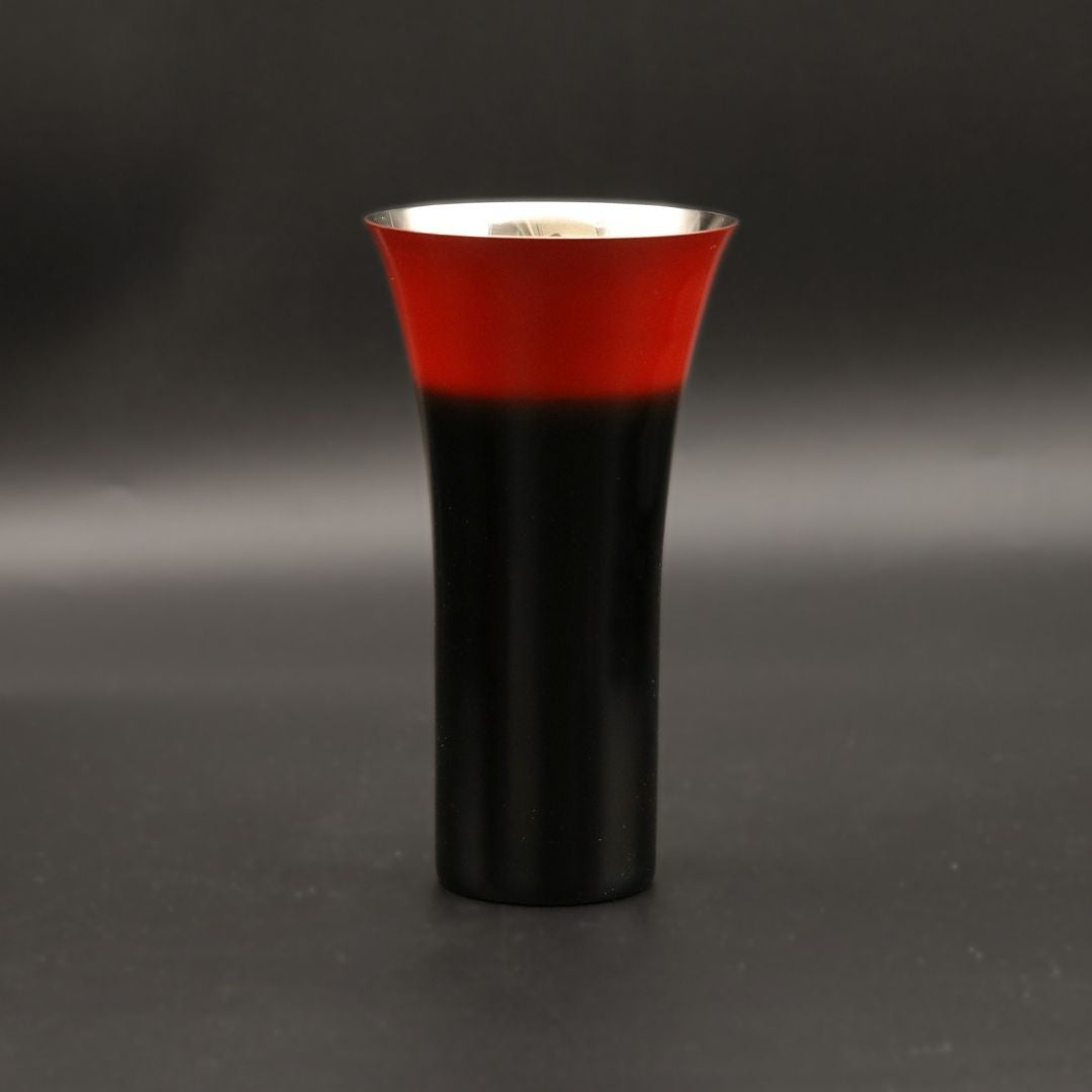 山中塗 カップ | 漆磨 | 黒彩 シングルカップL | ウチキ