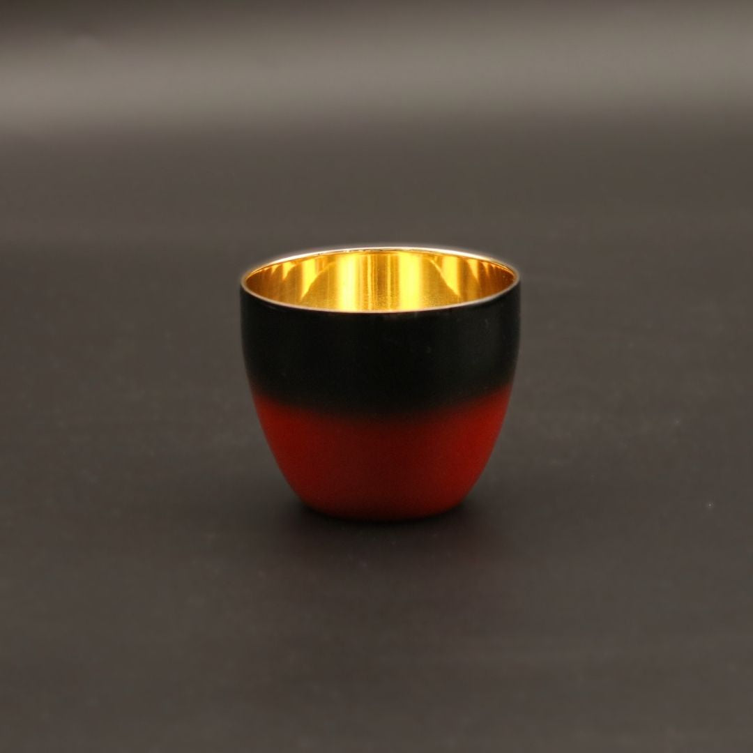 山中塗 酒器 | 漆磨 | 赤彩 ぐい呑 | ウチキ