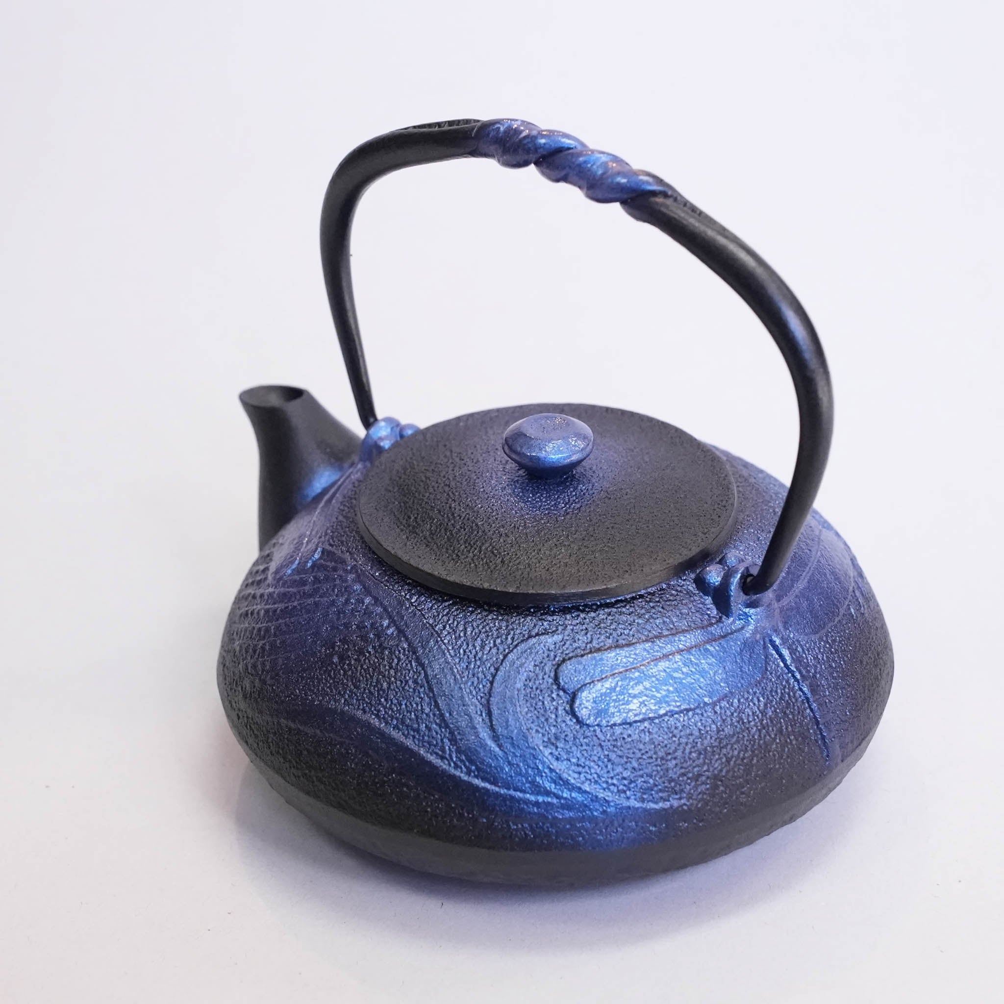 南部鉄器 鉄瓶 | 蜻蛉 0.5L | 瑠璃 | 及富