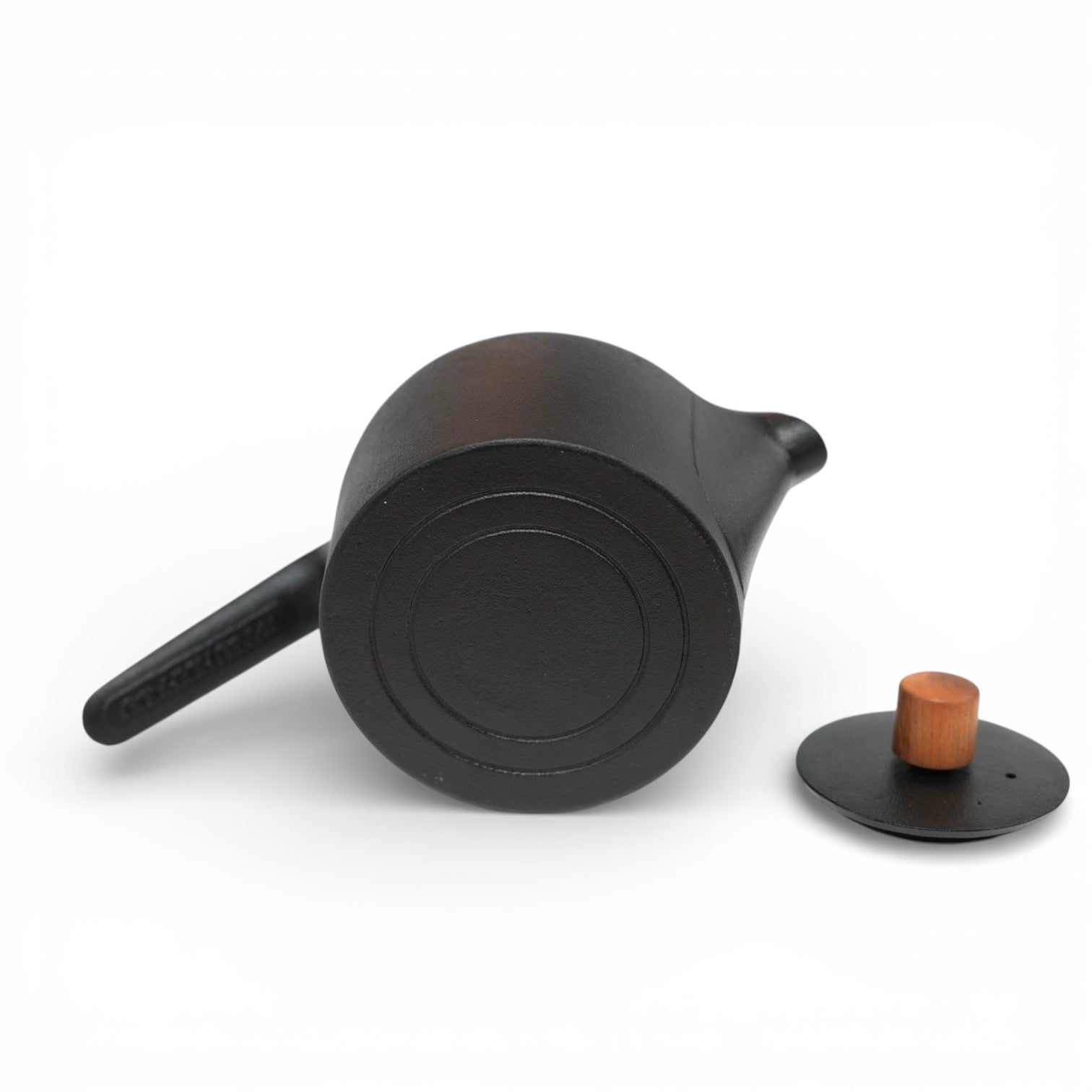 南部鉄器 鉄瓶 | スワローポット 0.6L | 黒 | 及富