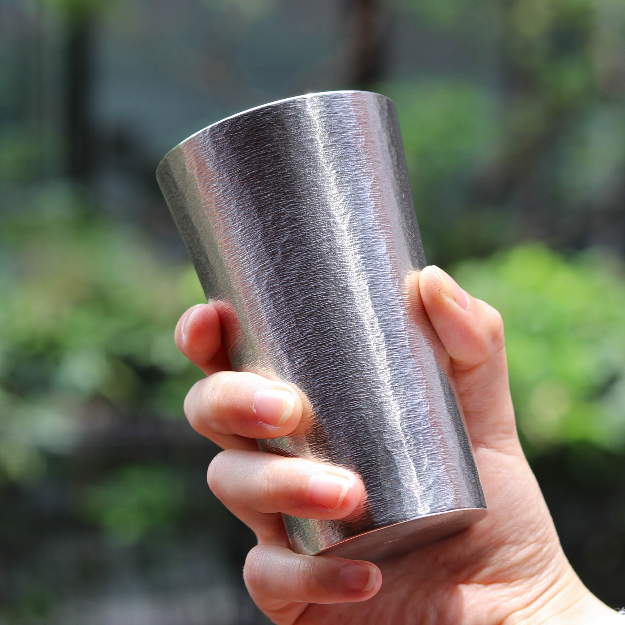 大阪浪華錫器 タンブラー | シルキーシリーズ スタンダード | 大 | 大阪錫器