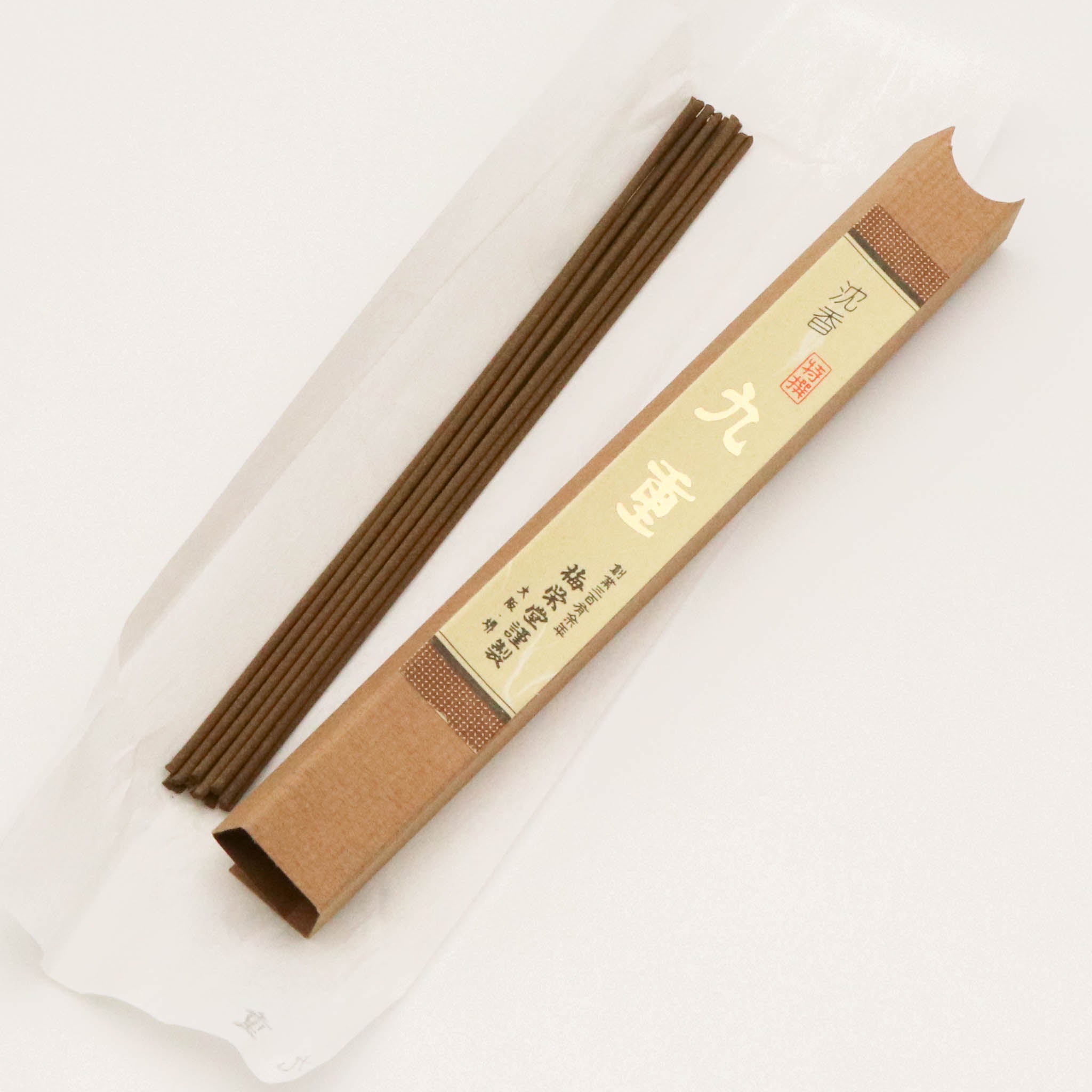 堺の線香 | 特撰五種詰合せ 桐箱 | 伽羅の香り | 梅栄堂