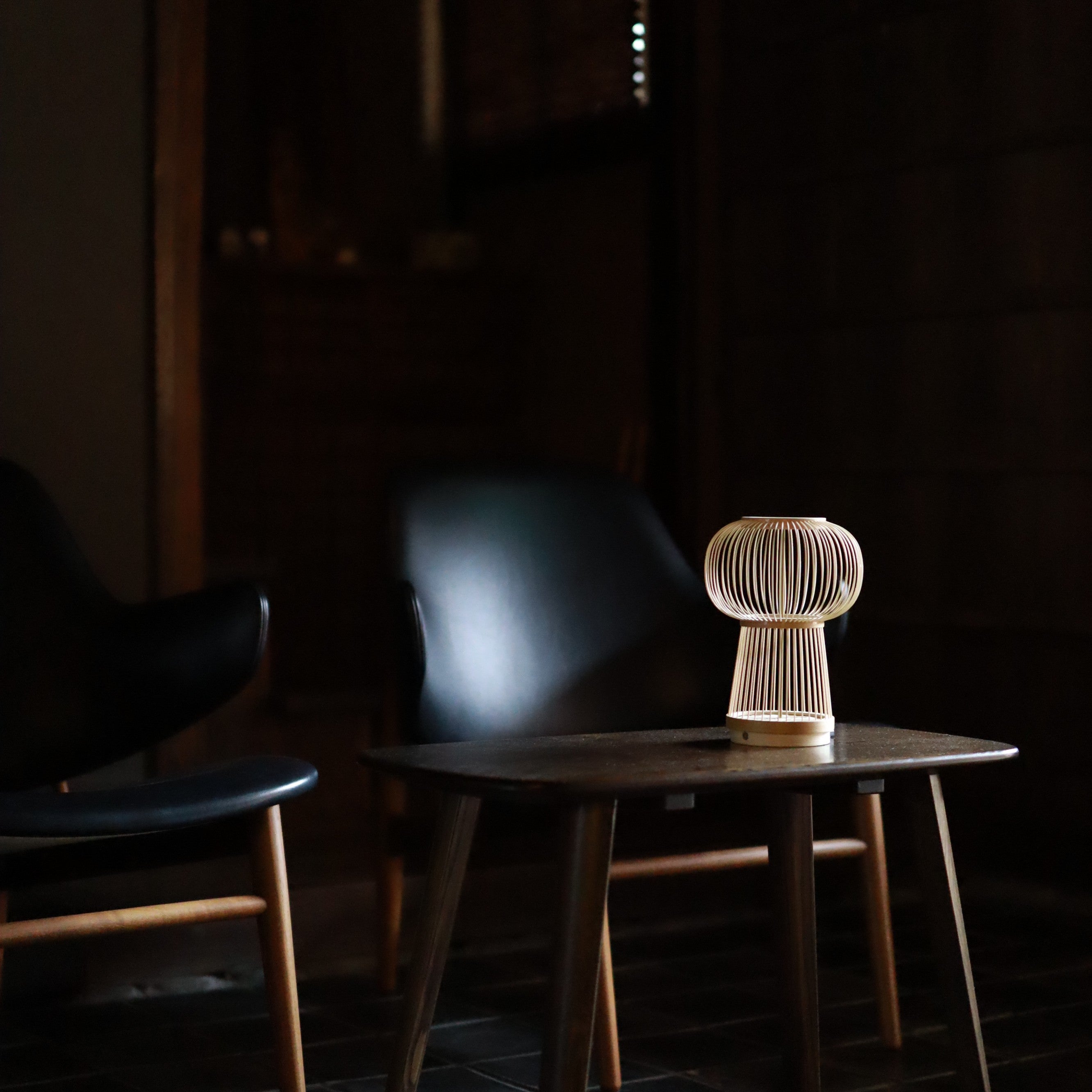 駿河竹千筋細工 ランプスタンド  | 千空 | hounobi