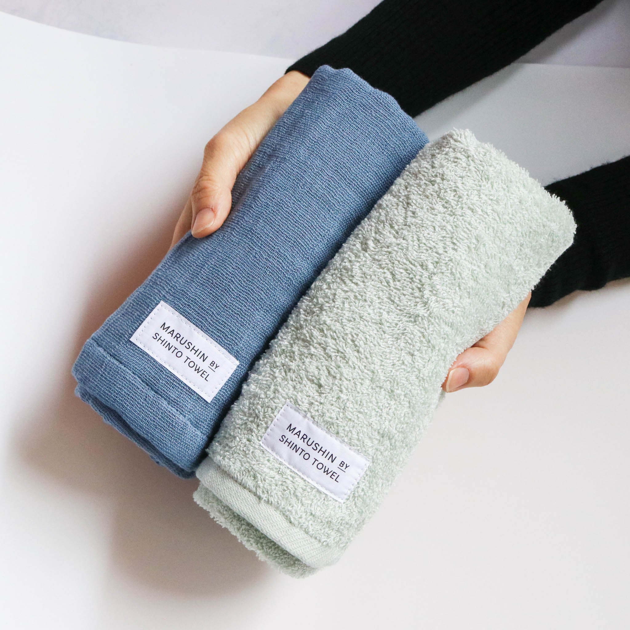 泉州タオル | ランダムガーゼ | フェイスタオルセット | MARUSHIN by SHINTO TOWEL