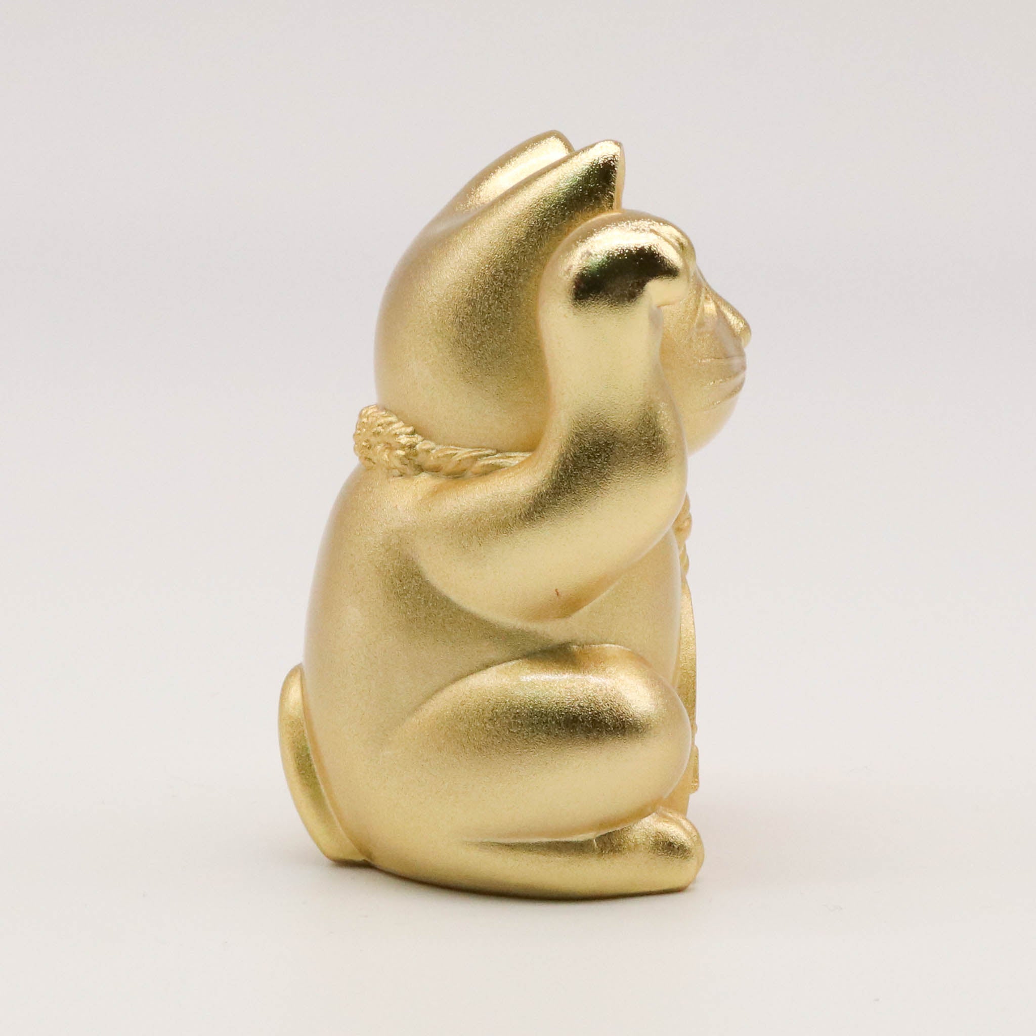 高岡銅器 | 招き猫 | 消金・金蒔絵仕上げ | 銀雅堂