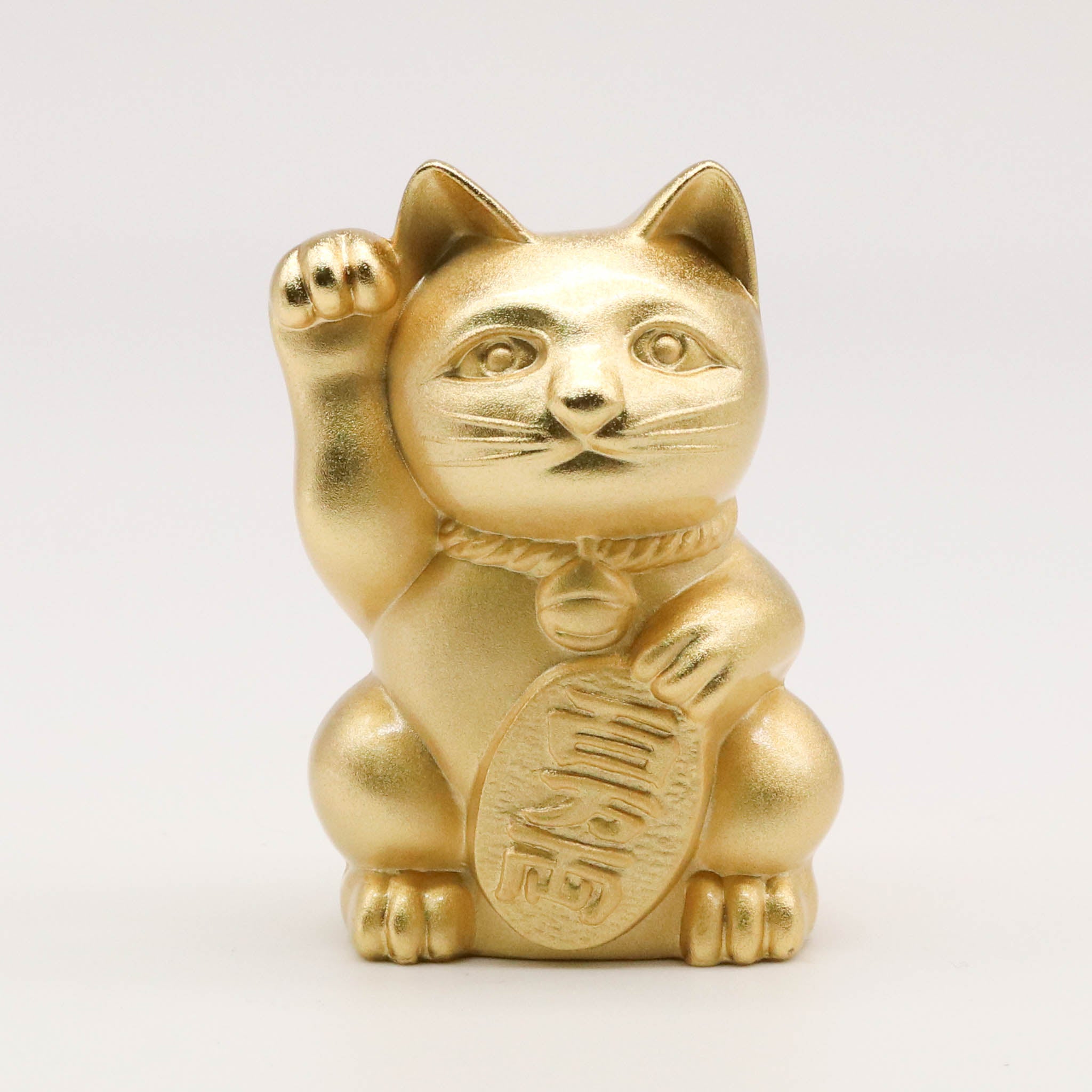 高岡銅器 | 招き猫 | 消金・金蒔絵仕上げ | 銀雅堂