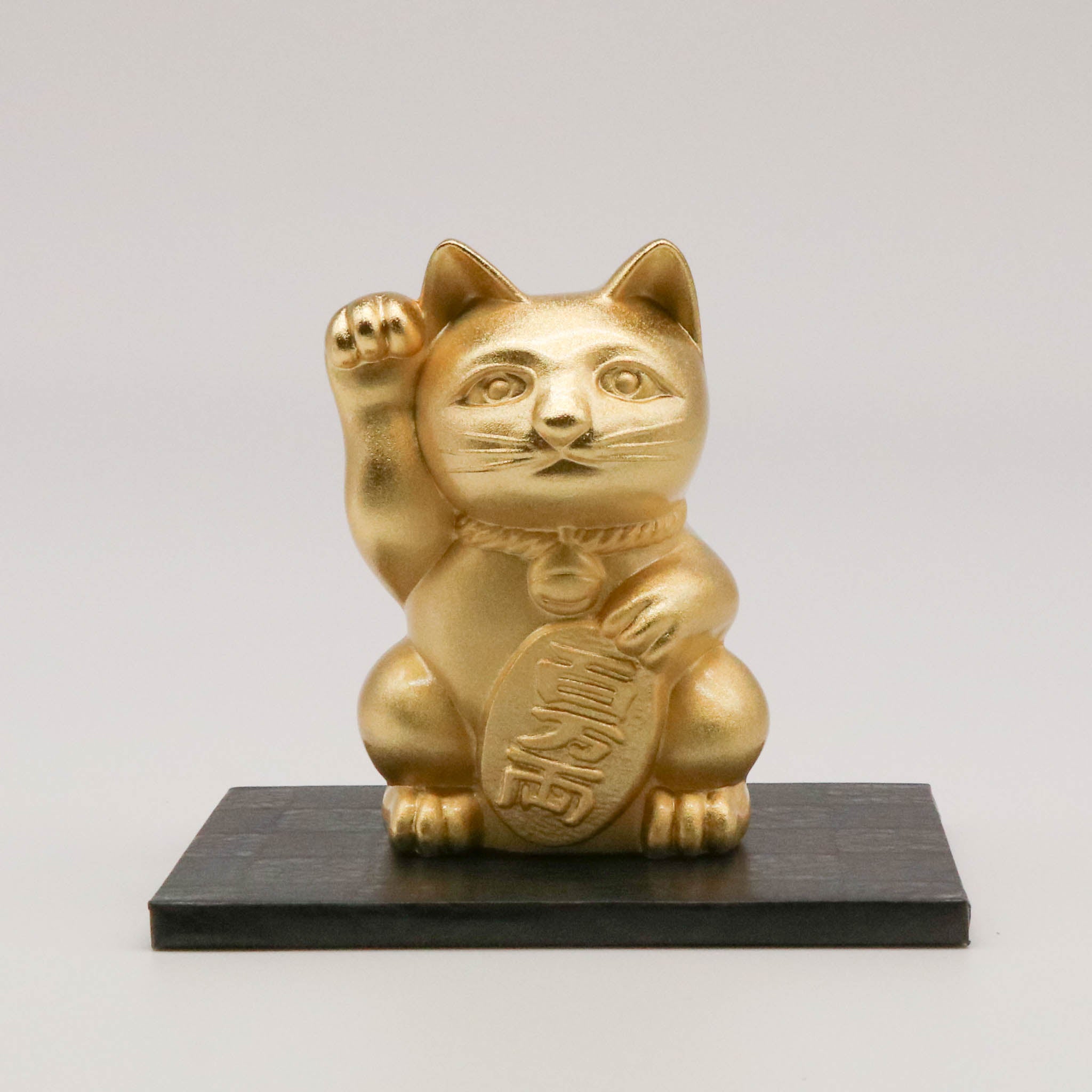 高岡銅器 | 招き猫 | 消金・金蒔絵仕上げ | 銀雅堂