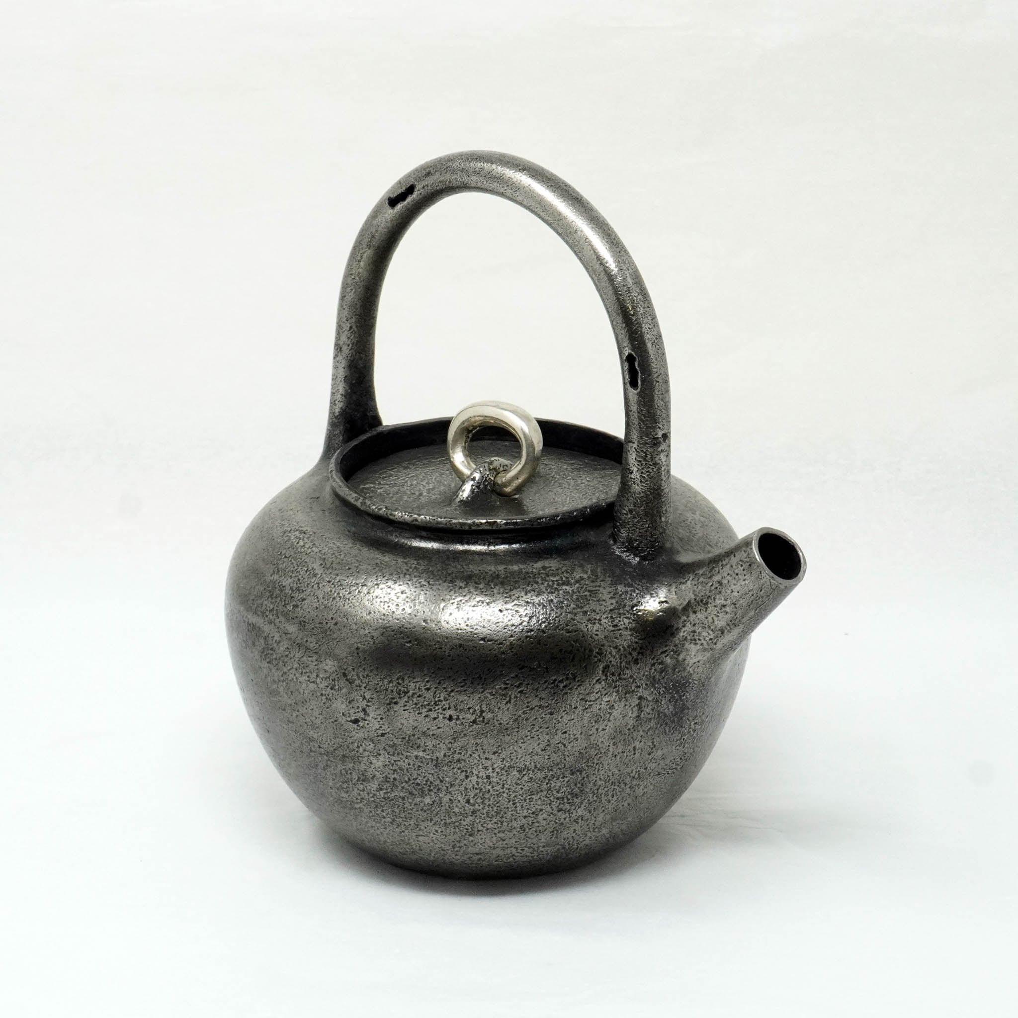 高岡銅器 鉄瓶 | 砂鉄 鉄砲口形 | 素文 | 般若鋳造所