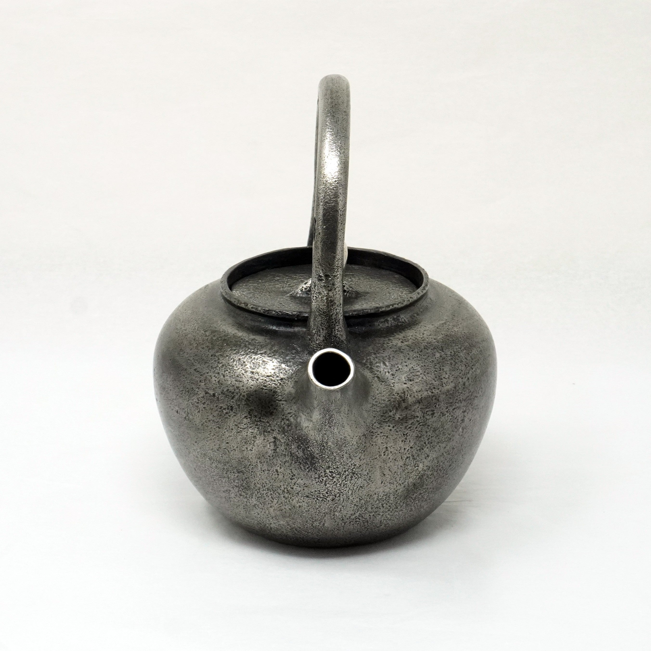 高岡銅器 鉄瓶 | 砂鉄 鉄砲口形 | 素文 | 般若鋳造所