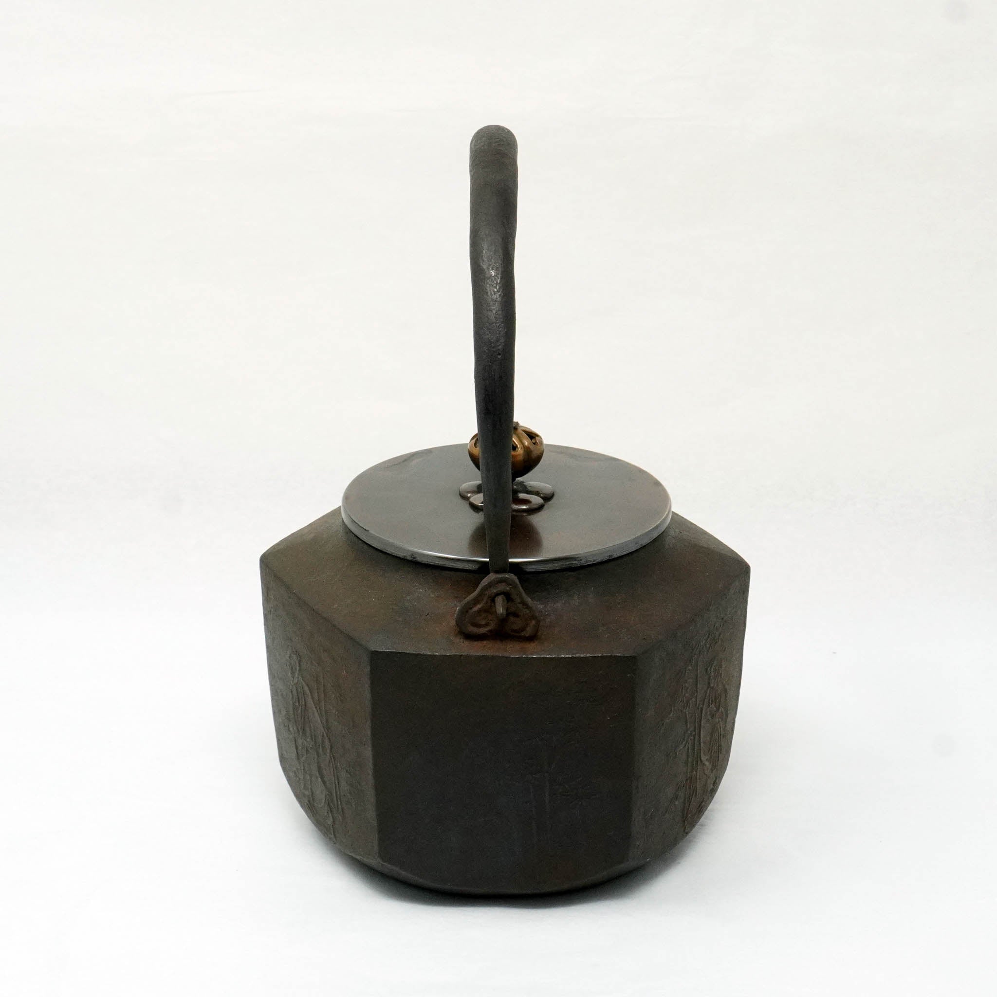 高岡銅器 鉄瓶 | 七賢人文亀甲 | 般若鋳造所