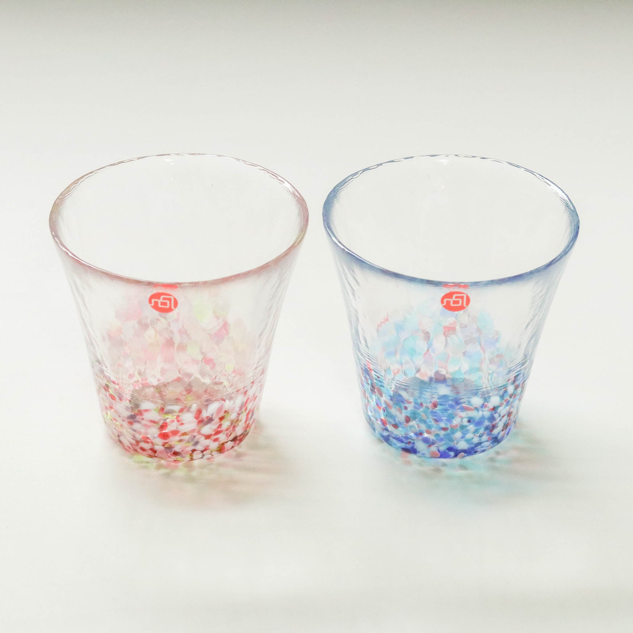 津軽びいどろ グラスペア | にほんの色ふうけい | 春麗ら | 北洋硝子