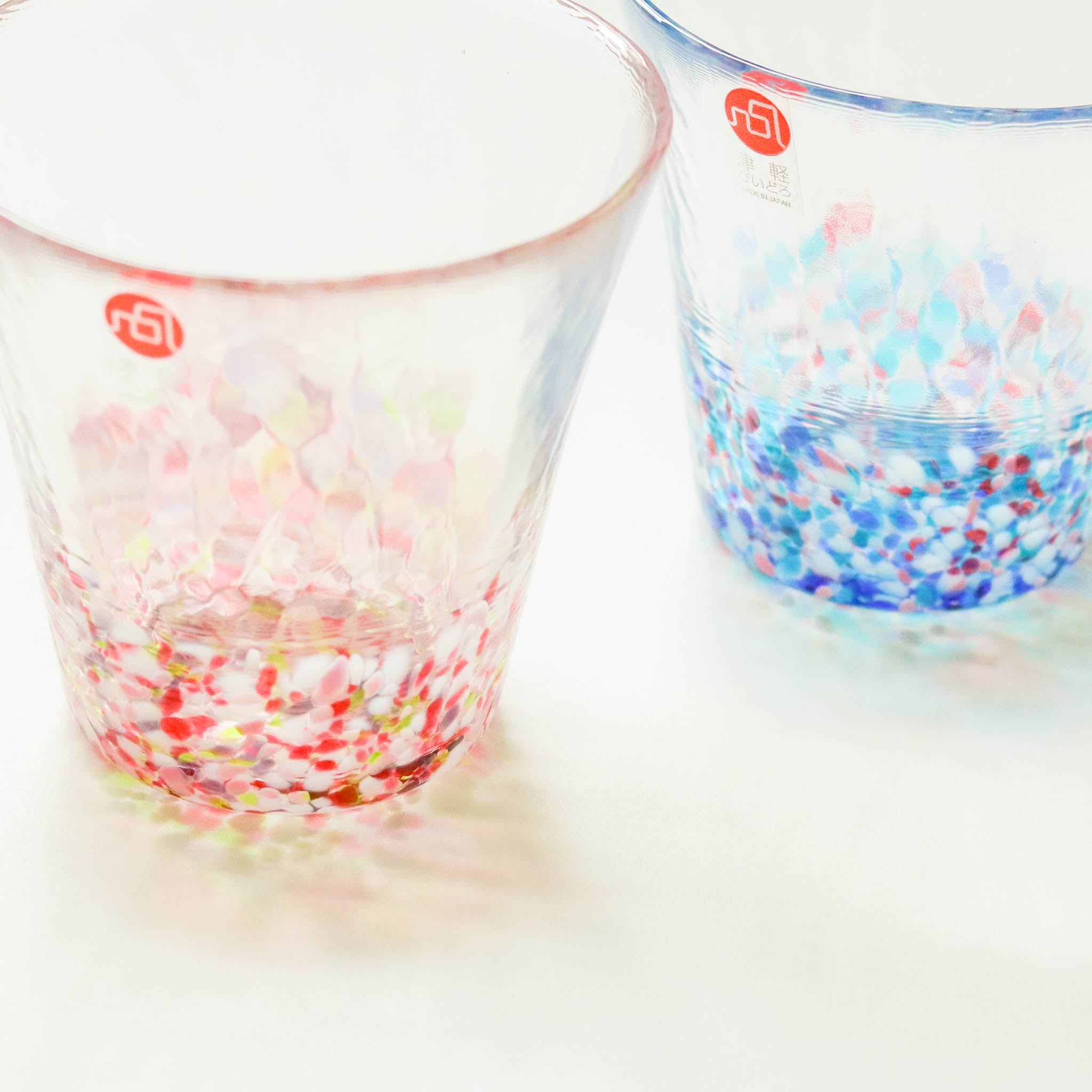 津軽びいどろ グラスペア | にほんの色ふうけい | 春麗ら | 北洋硝子