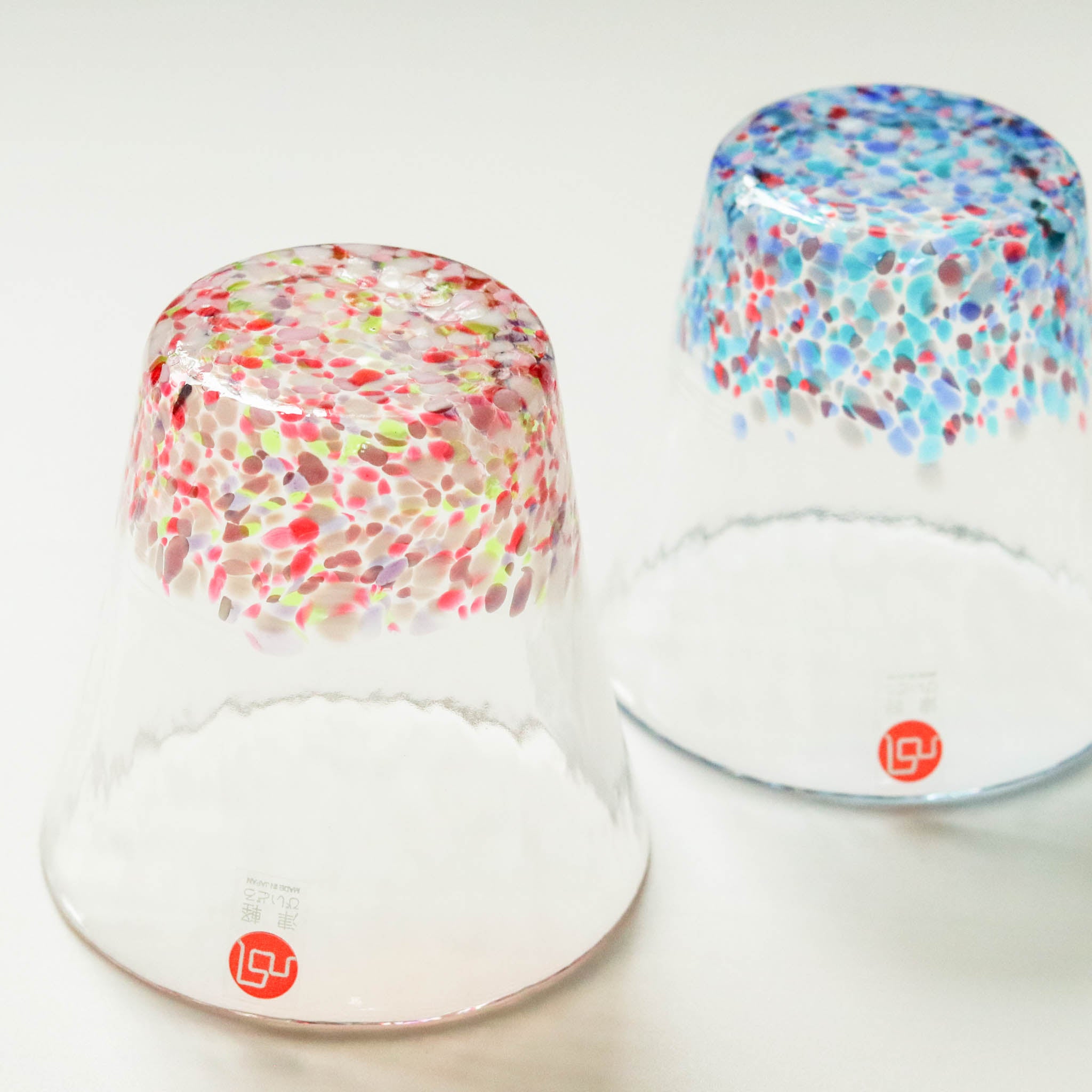 津軽びいどろ グラスペア | にほんの色ふうけい | 春麗ら | 北洋硝子