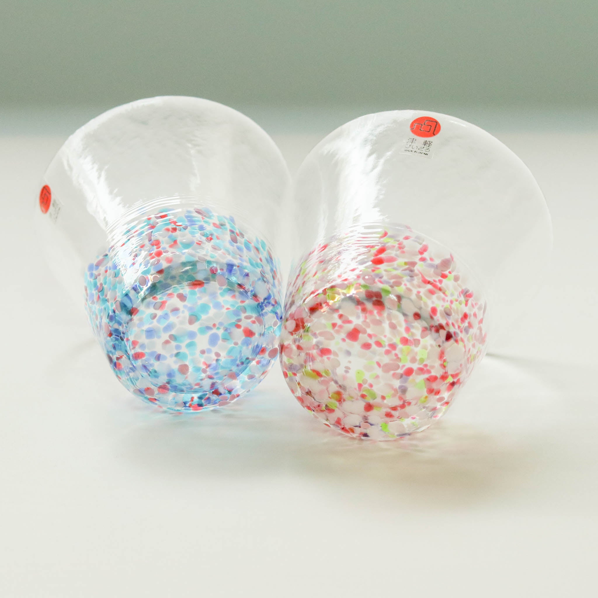 津軽びいどろ グラスペア | にほんの色ふうけい | 春麗ら | 北洋硝子