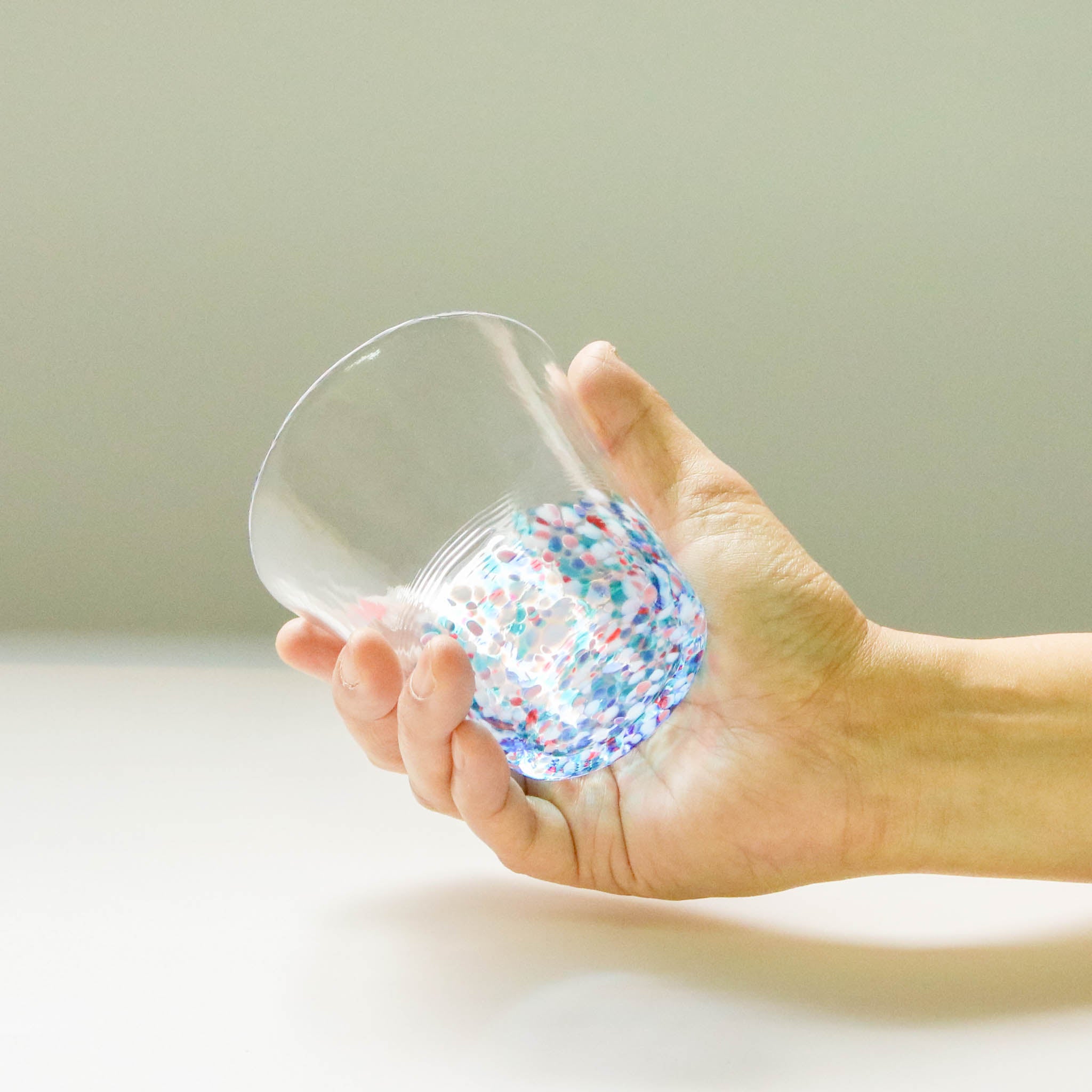 津軽びいどろ グラスペア | にほんの色ふうけい | 春麗ら | 北洋硝子