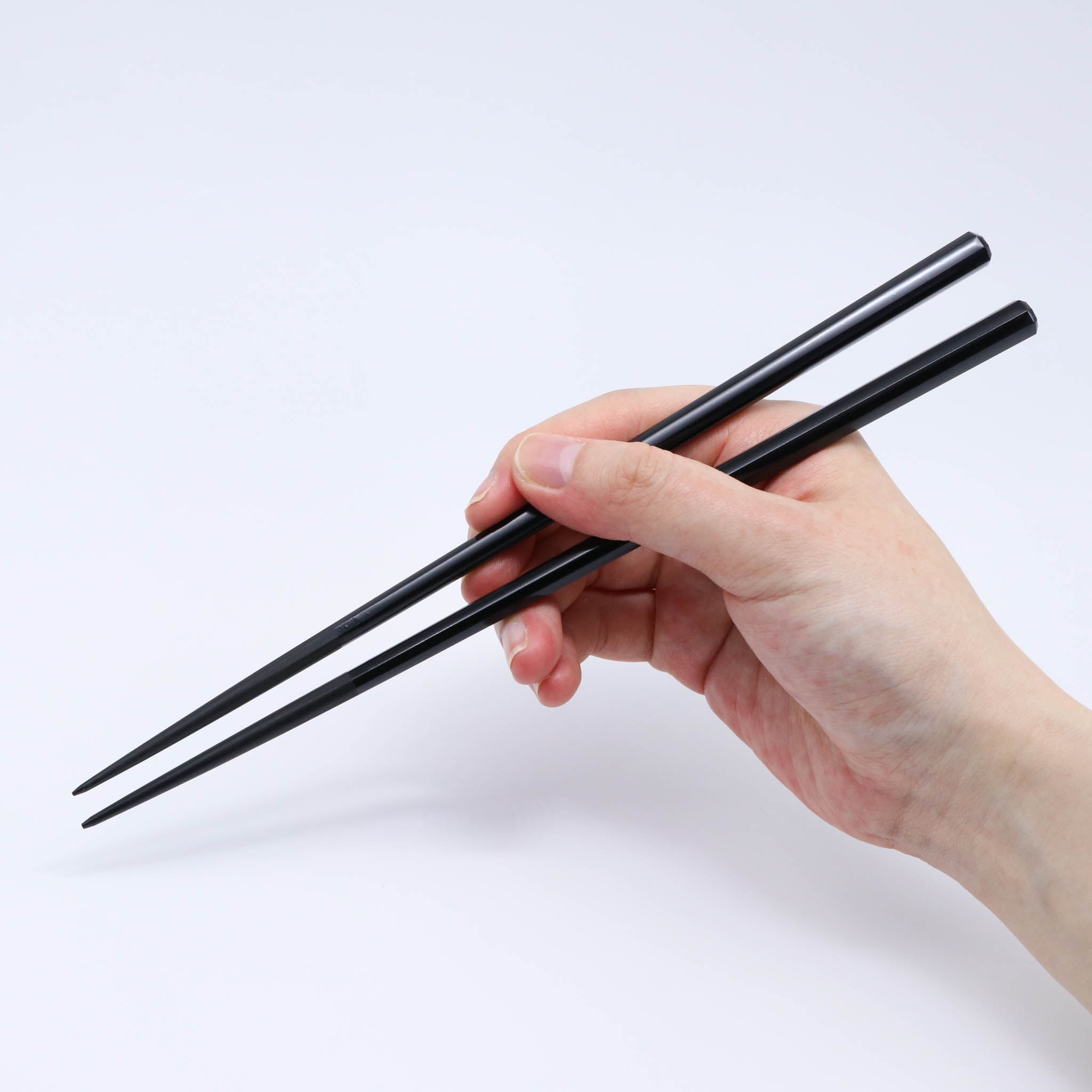 若狭塗 ペア箸 | 八角 桐箱入り | 黒檀 | マツ勘