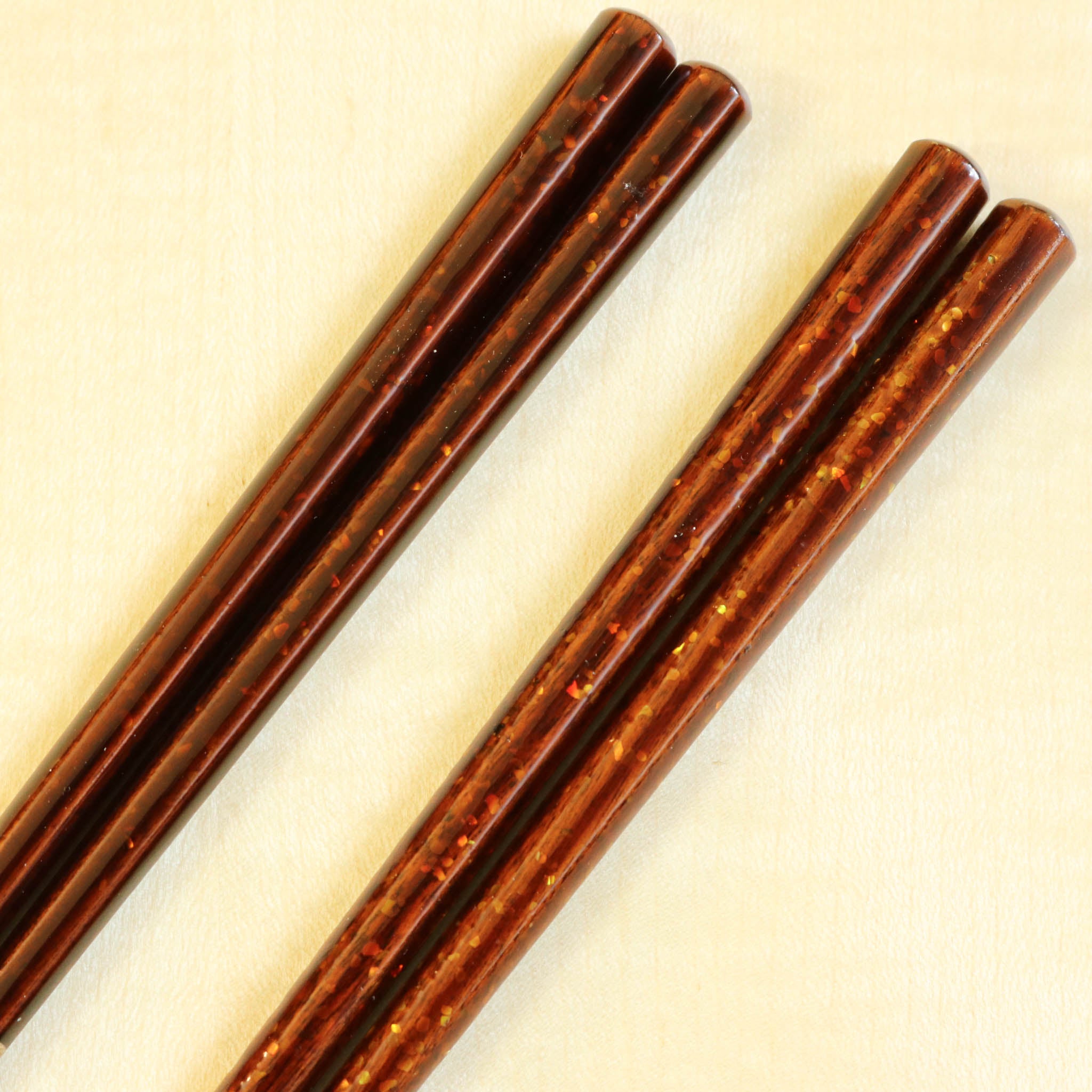 若狭塗 ペア箸 | WAKASA 六角 桐箱入り | 螺鈿 | マツ勘