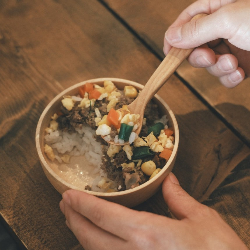 山中漆器 離乳食食器 | KIKKI-spoon | ナチュラル | KIKKI