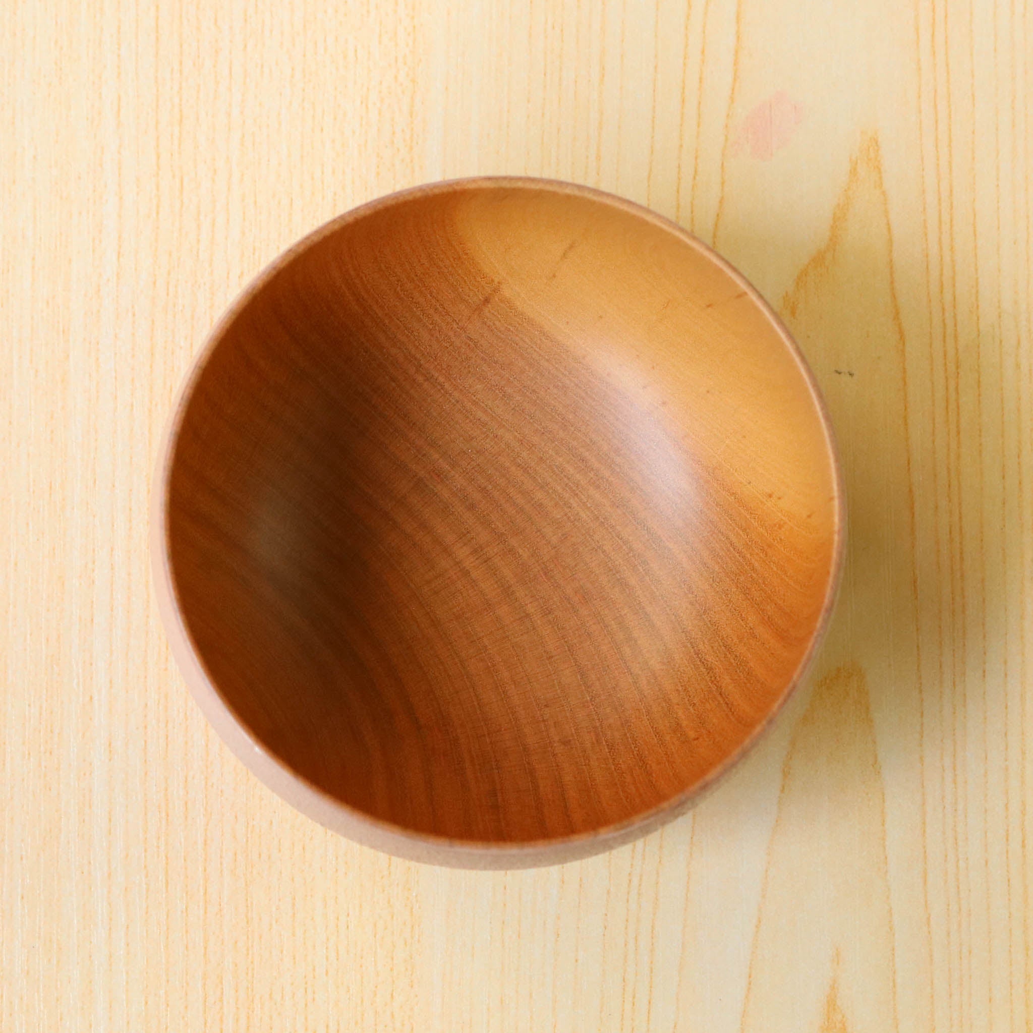 山中漆器 子供用食器 | しらさぎ椀S sibo | 桜 ナチュラル×ピンク | 白鷺木工