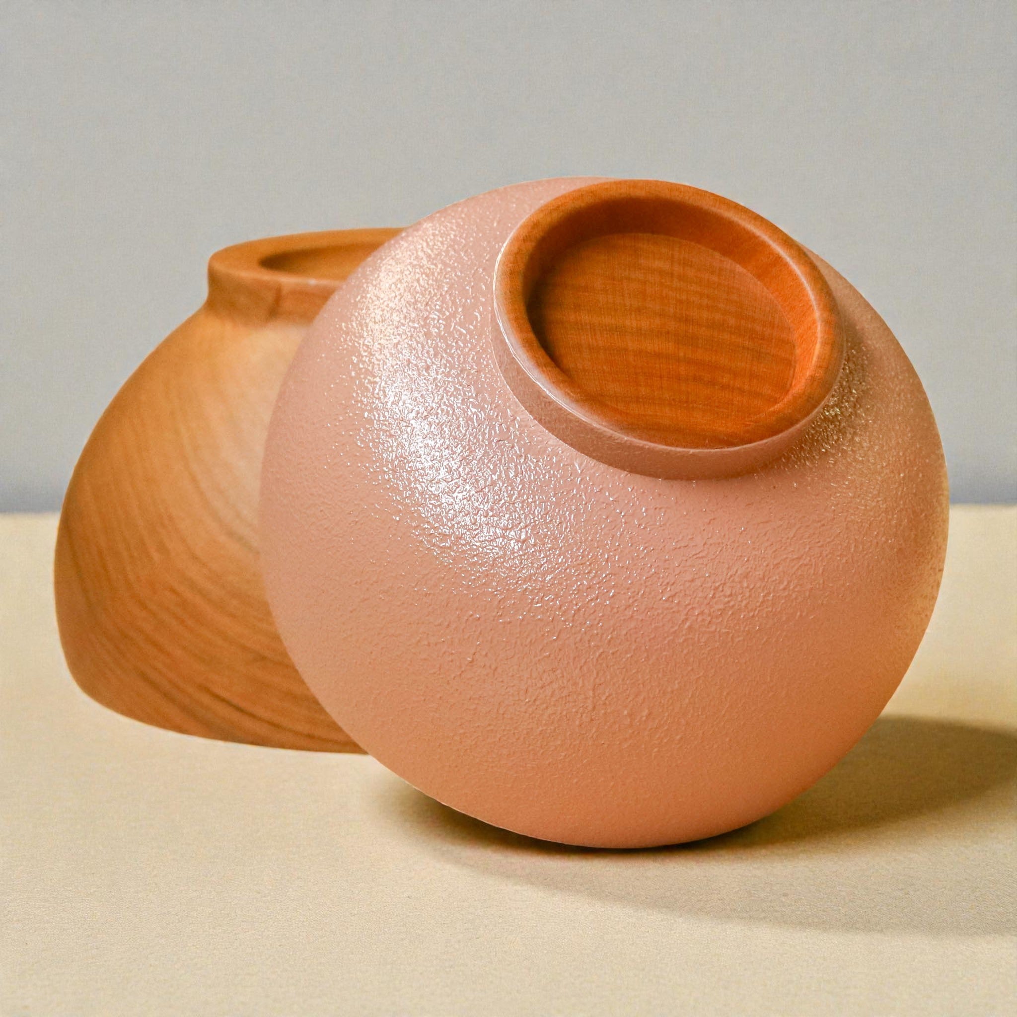 山中漆器 子供用食器 | しらさぎ椀S sibo | 桜 ナチュラル×ピンク | 白鷺木工