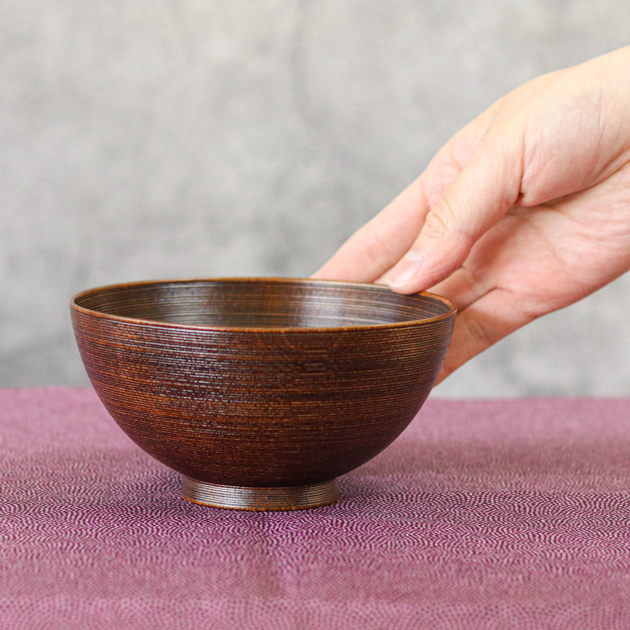 山中漆器 お碗 | コットン汁椀 | 12cm | 大島東太郎商店
