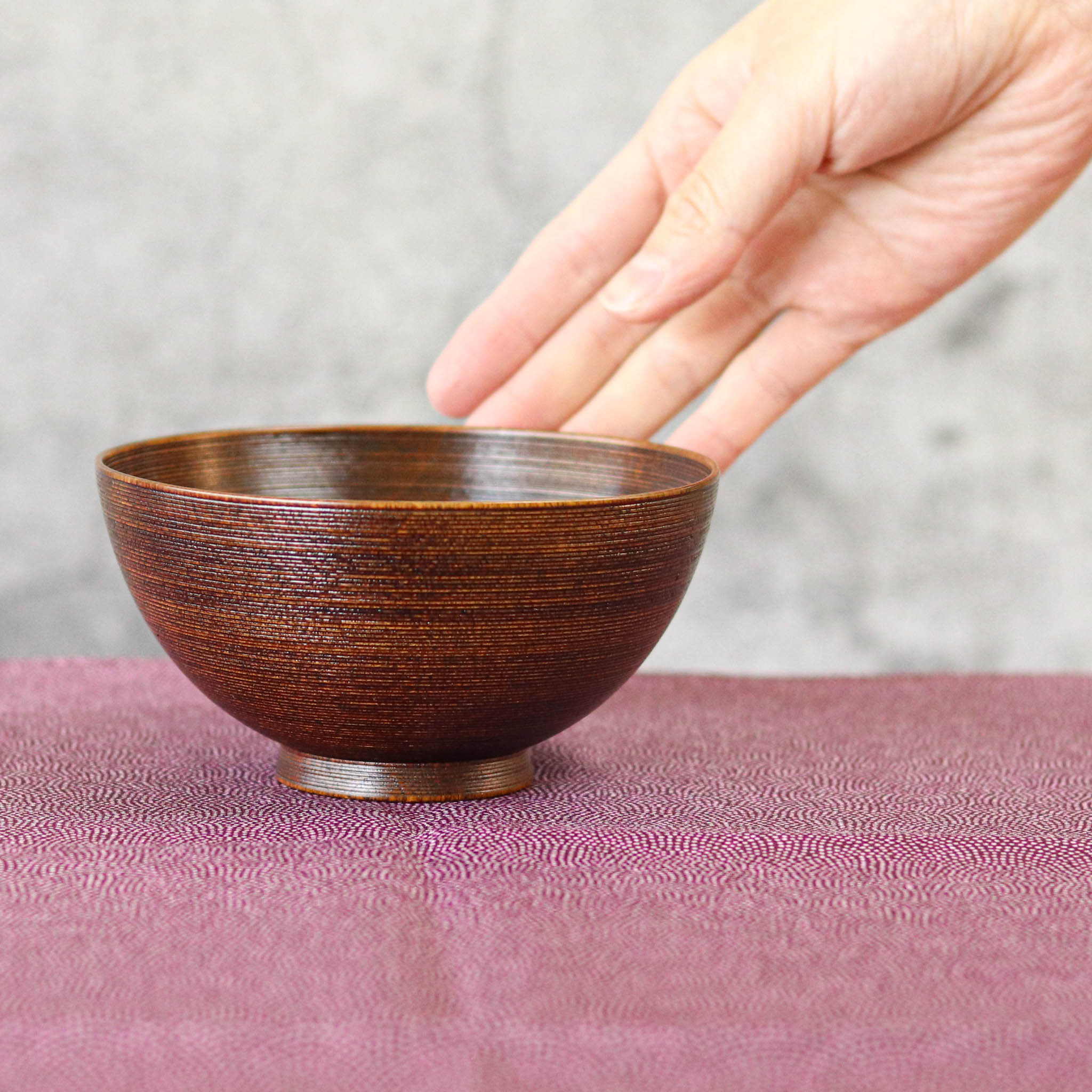 山中漆器 お碗 | コットン汁椀 | 12cm | 大島東太郎商店