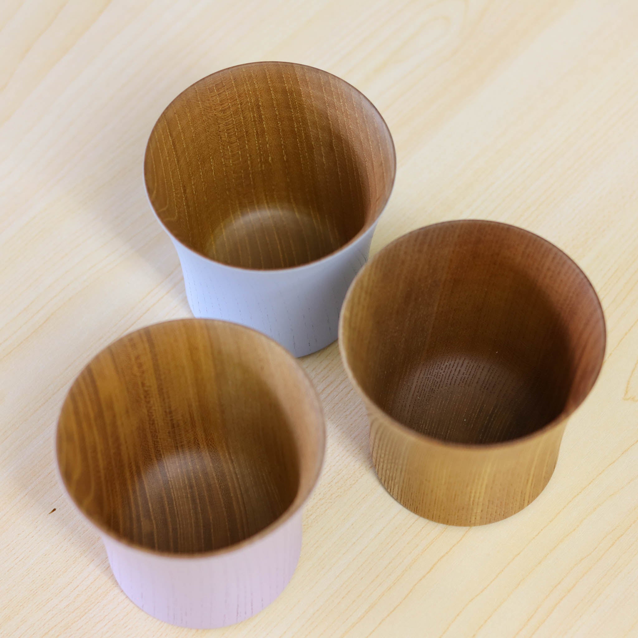 山中漆器 カップ | とりどりかっぷ | ナチュラル 小 | 山崎又一商店