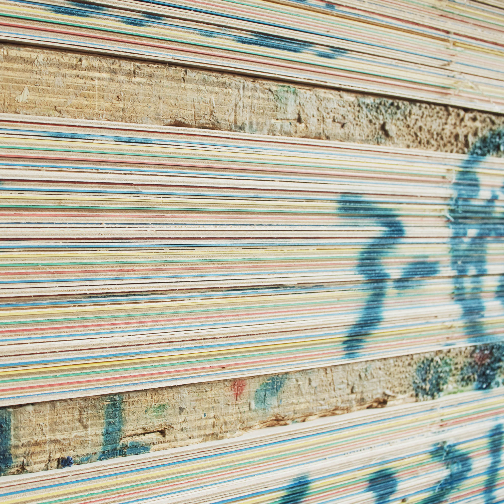 木工品 フォトフレーム | PW frame  S1 | blue-green | PLYWOOD laboratory