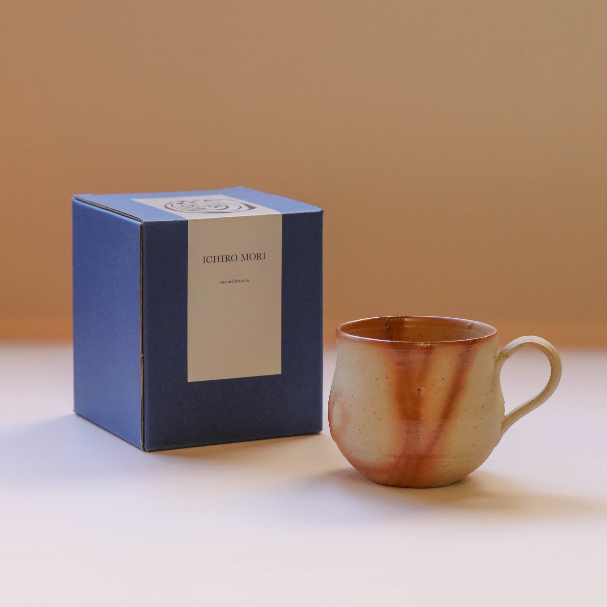 備前焼 | コーヒーカップ １点もの | 緋襷 ひだすき | 森一朗