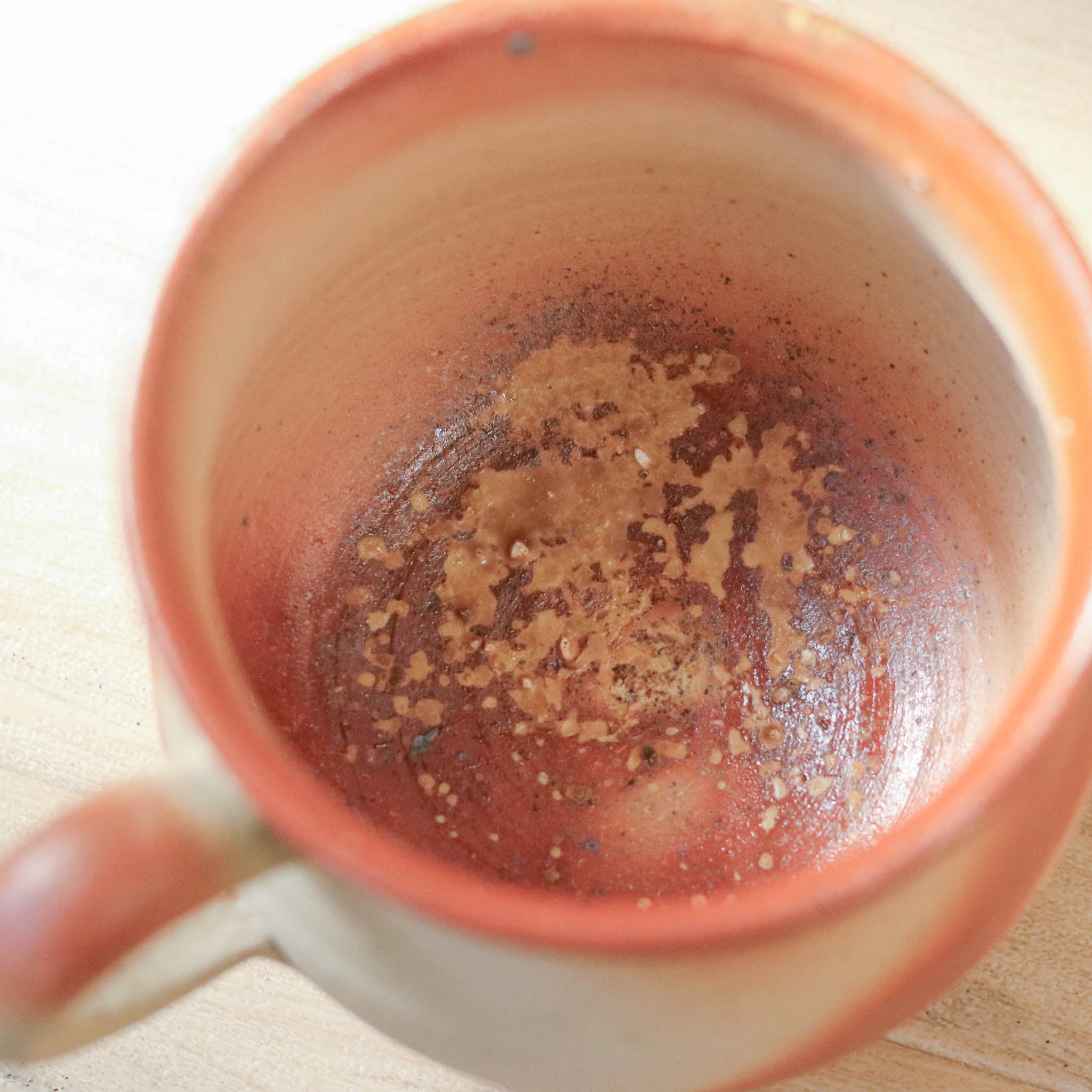 備前焼 | コーヒーカップ １点もの | 緋襷 ひだすき | 森一朗