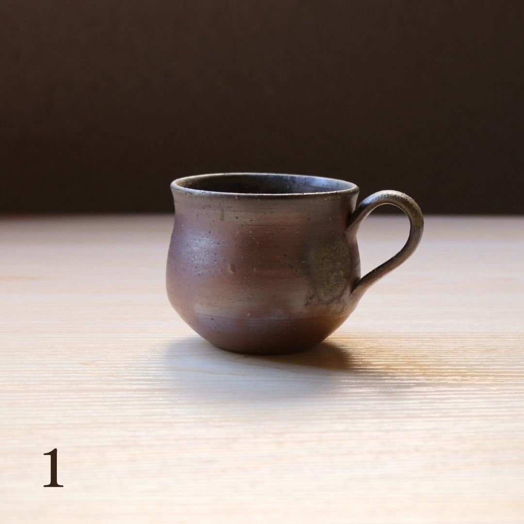 備前焼 | コーヒーカップ 1点もの | 桟切 さんぎり | 森一朗