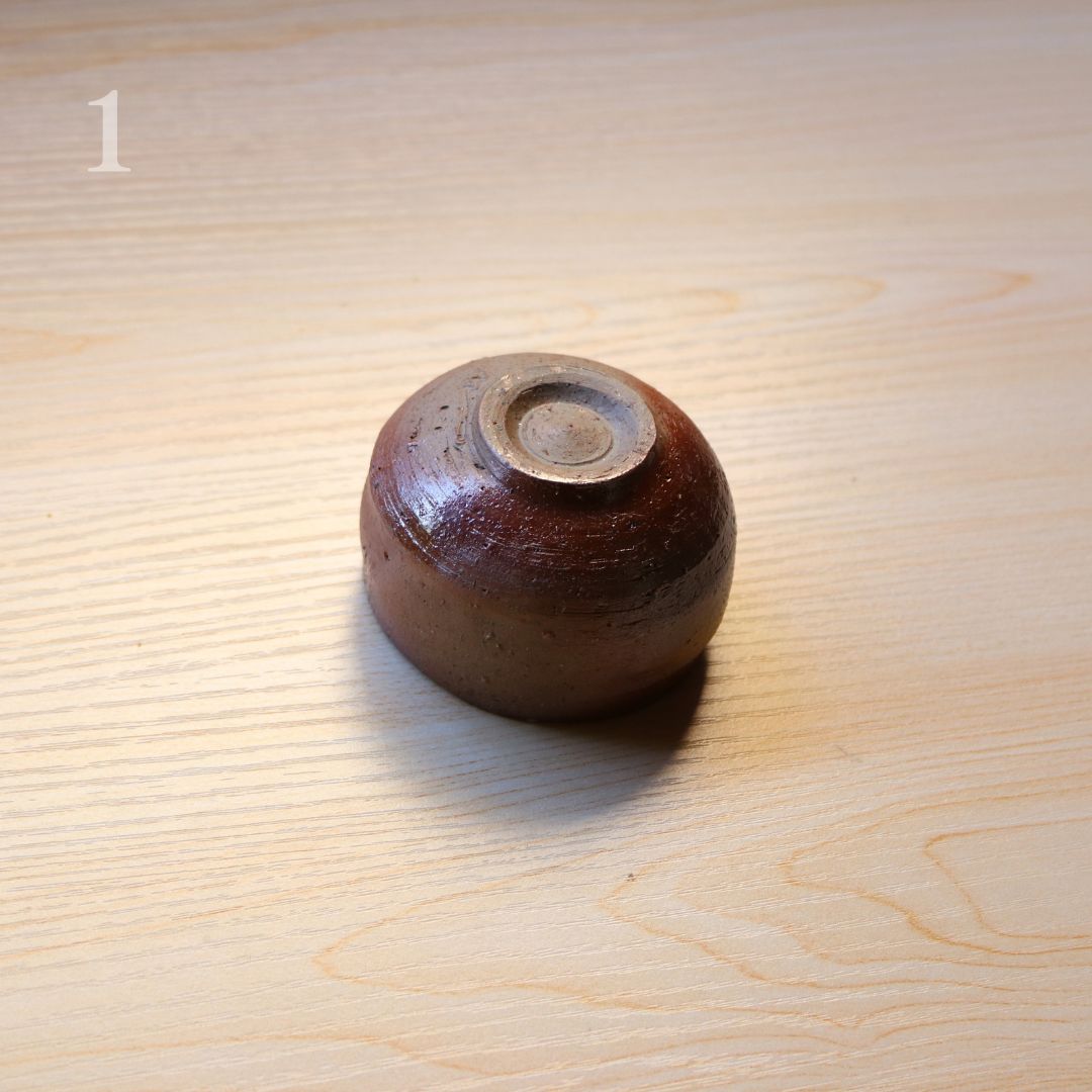 備前焼 | ぐい呑み 1点もの | 緋襷 ひだすき | 森一朗