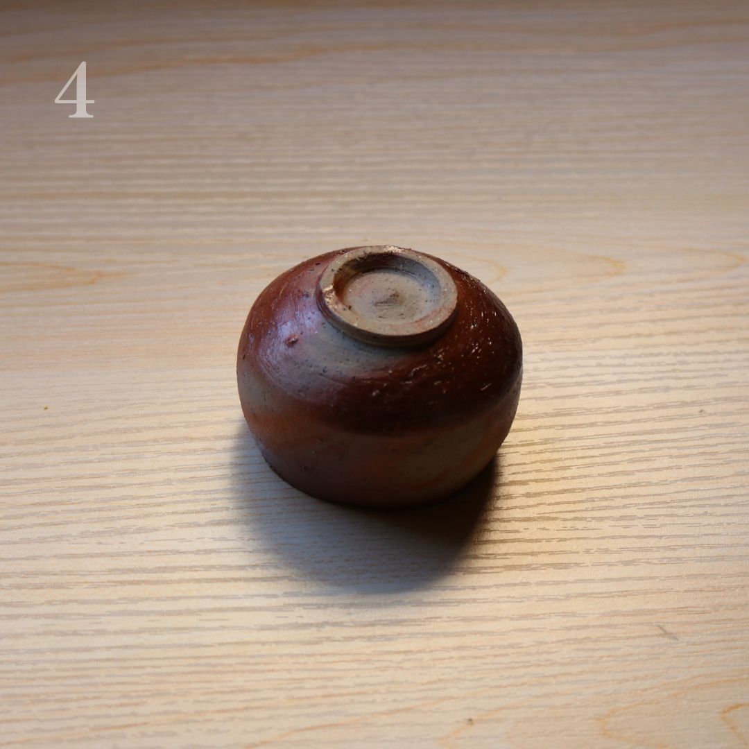 備前焼 | ぐい呑み 1点もの | 緋襷 ひだすき | 森一朗