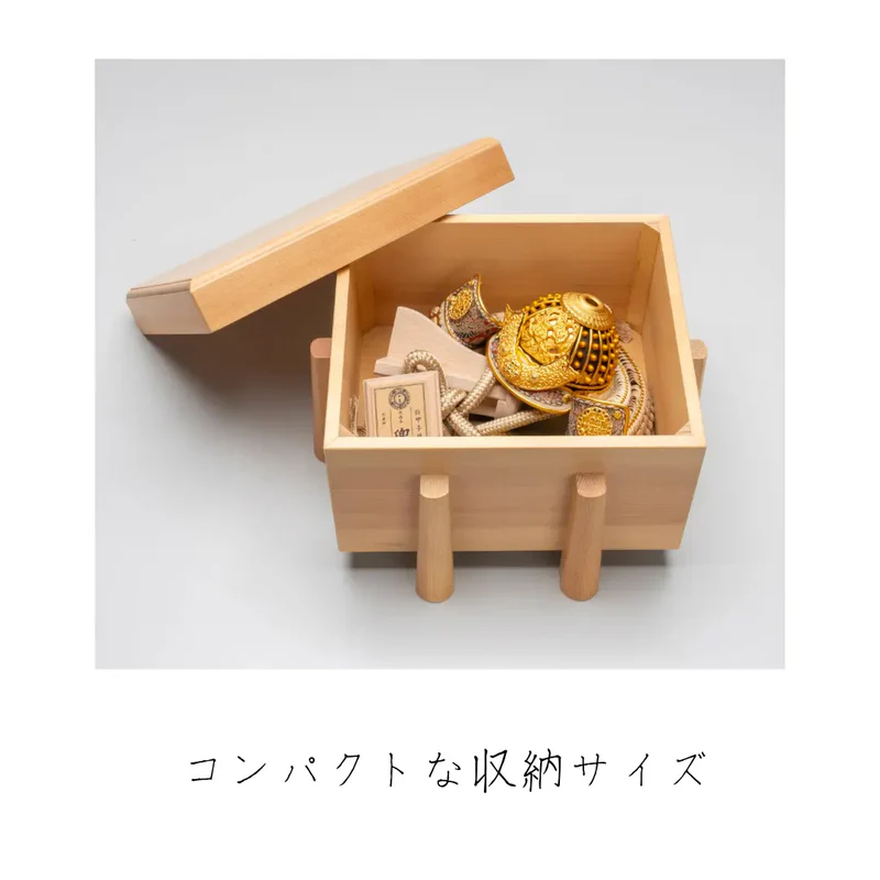 兜飾り | 天賦の兜 大地 | 金翠の飾り | 鈴甲子 雄山