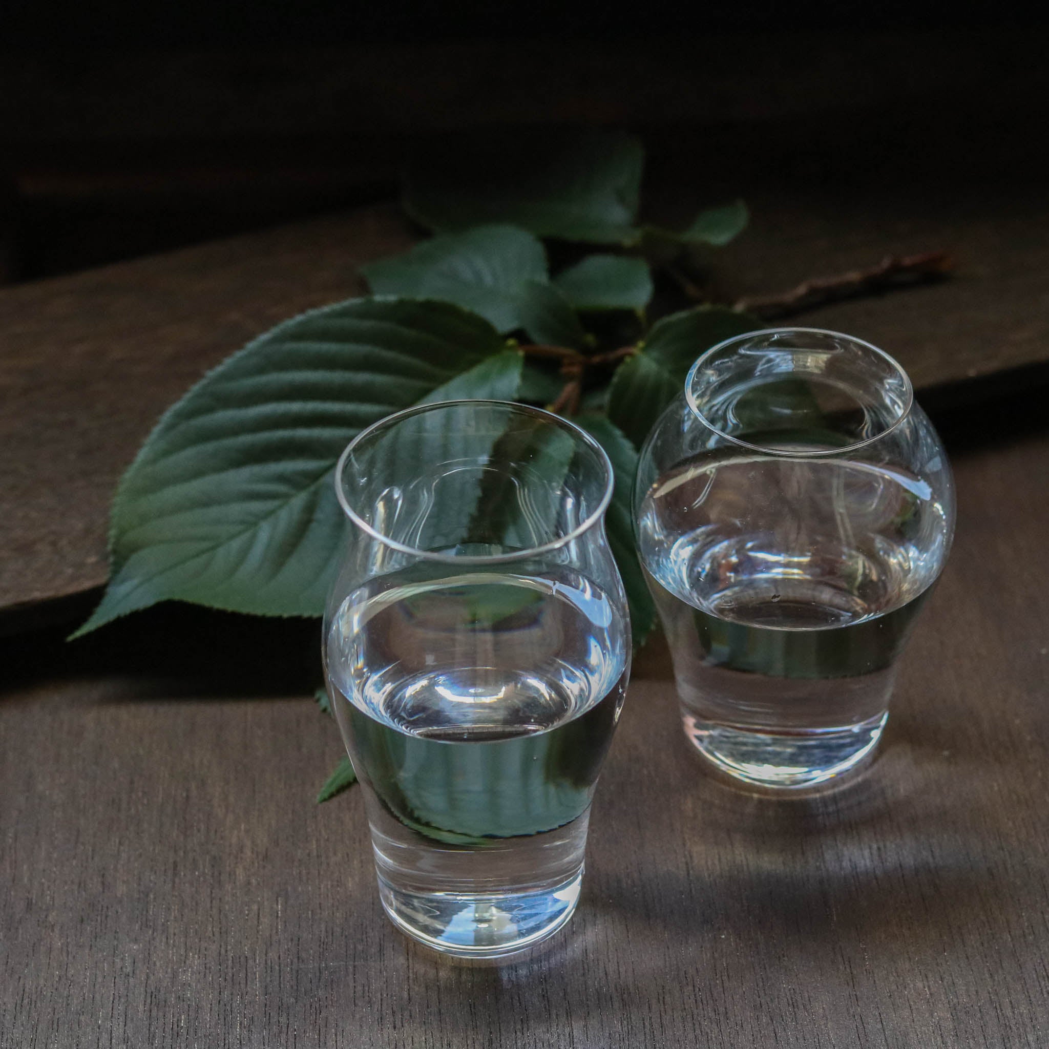 江戸硝子 酒器 | 日本酒グラス | 蕾・花セット | 廣田硝子