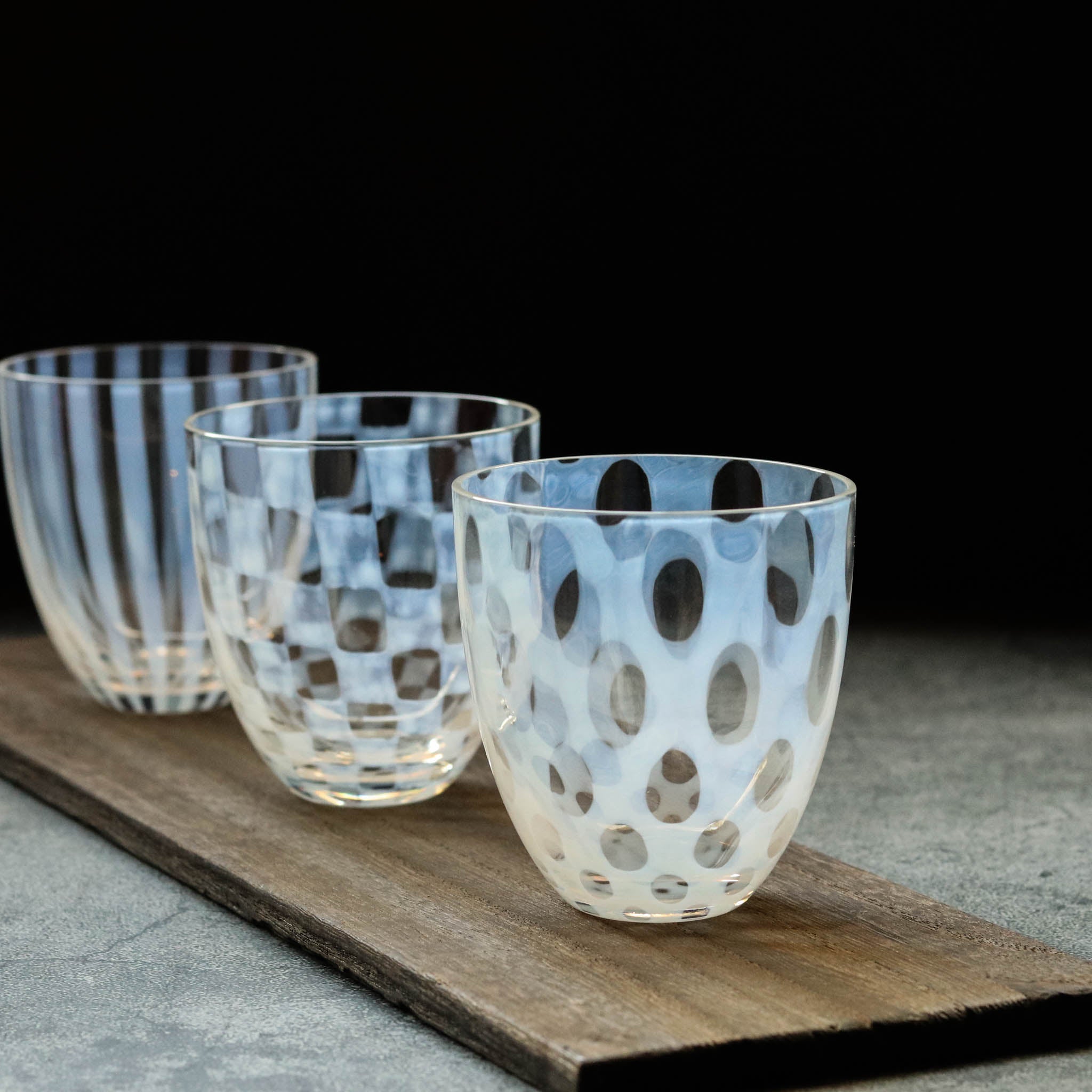 江戸硝子 グラス | 大正浪漫 タンブラー | 水玉 | 廣田硝子