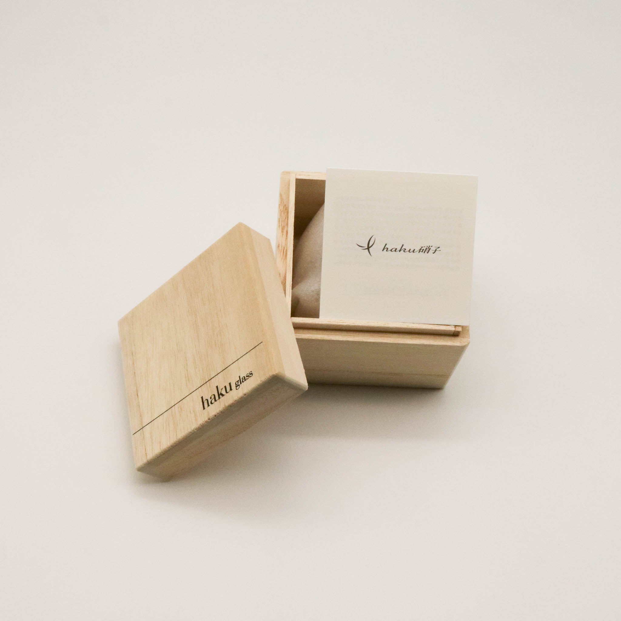 江戸切子 ぐい呑み | hibana 火華 | 琥珀 緑 | haku硝子