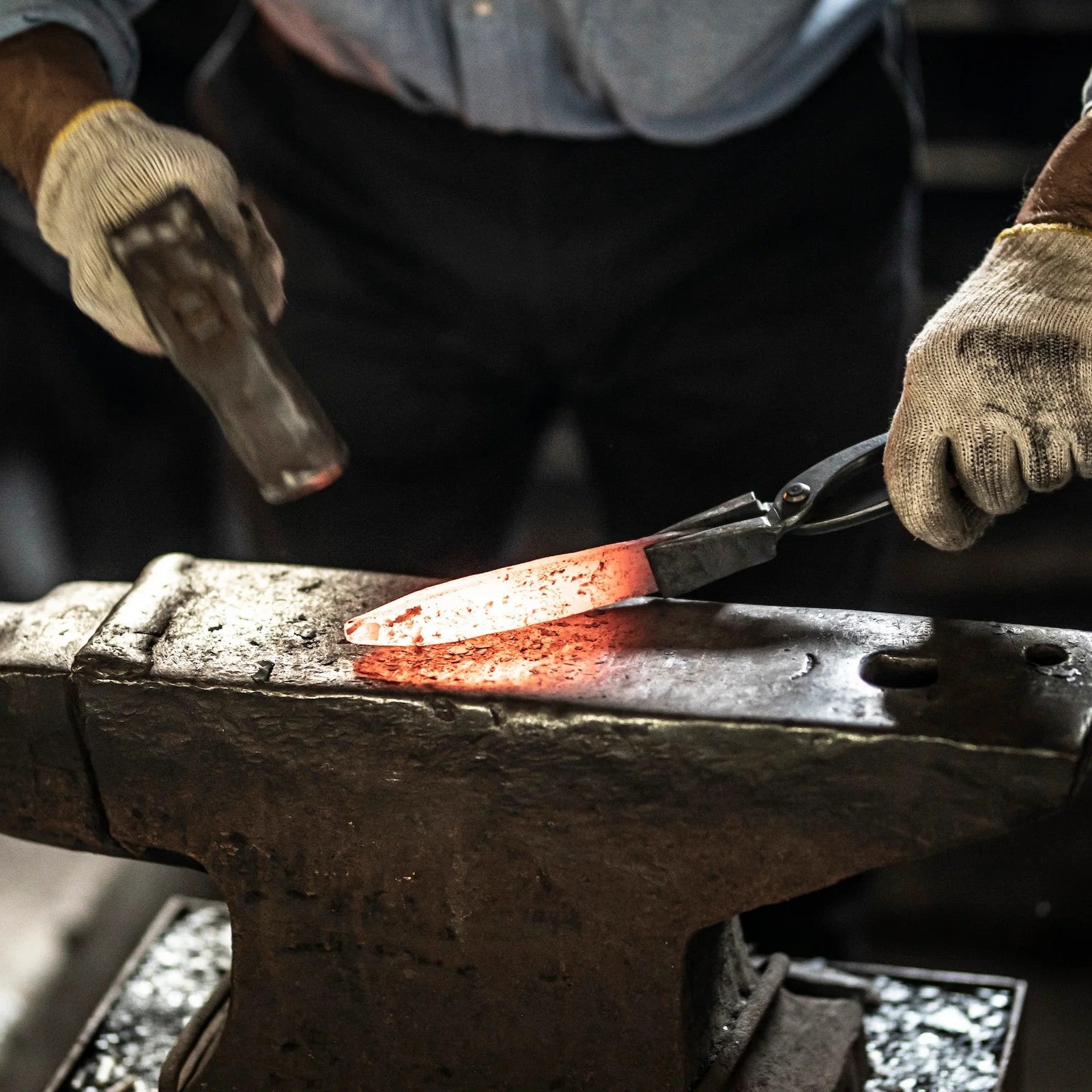 三徳包丁 | ダマスカス VG10 16層 | 130mm | ふくべ鍛冶